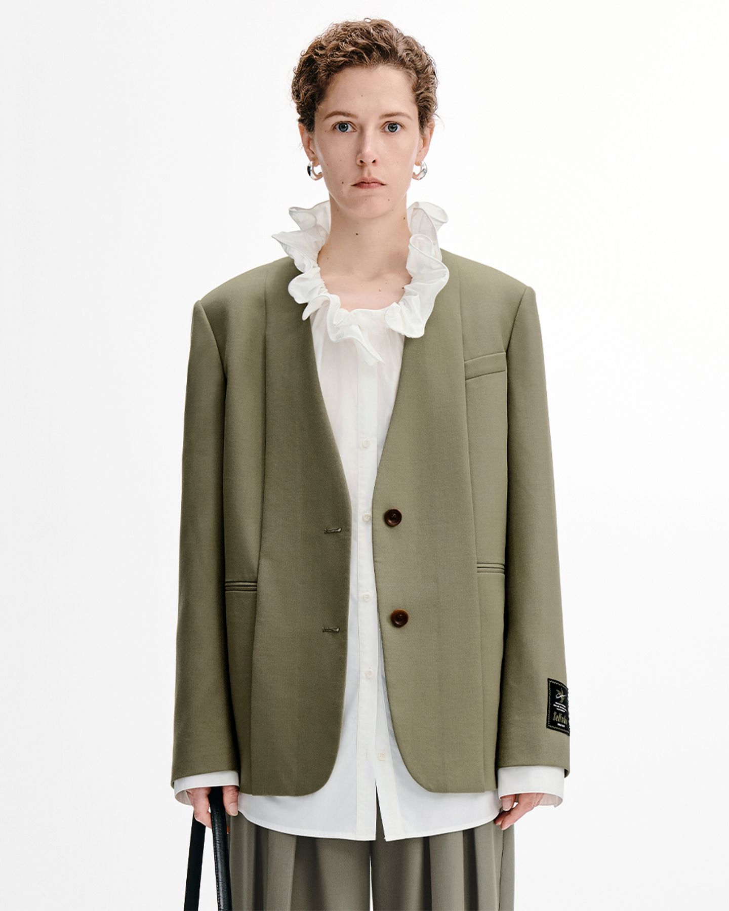 Classic V-Neck Blazer