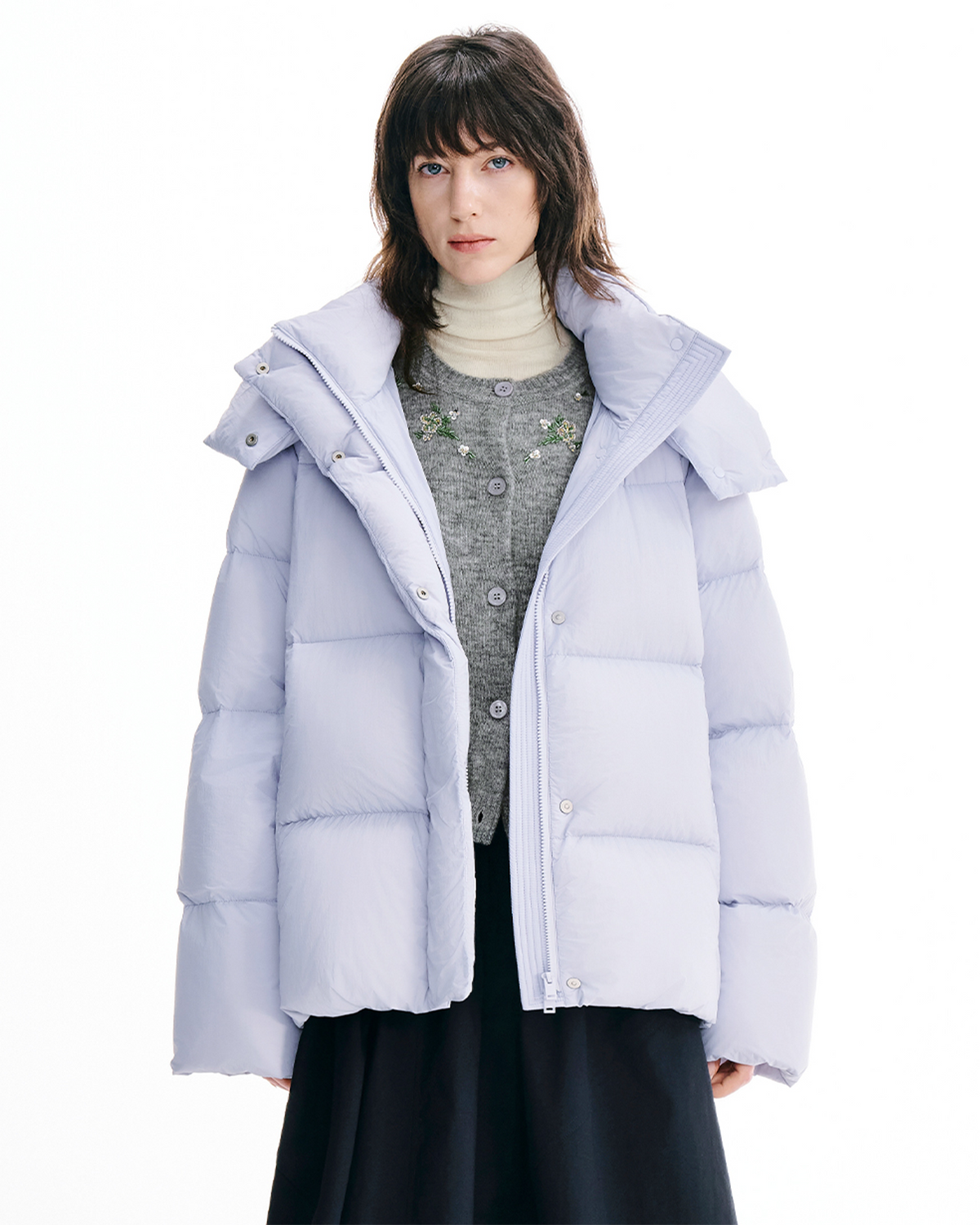 Cloud Puffer Down Jacket – Hooded & Oversized