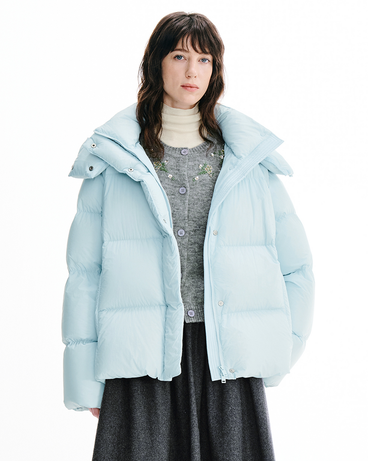 Cloud Puffer Down Jacket – Hooded & Oversized