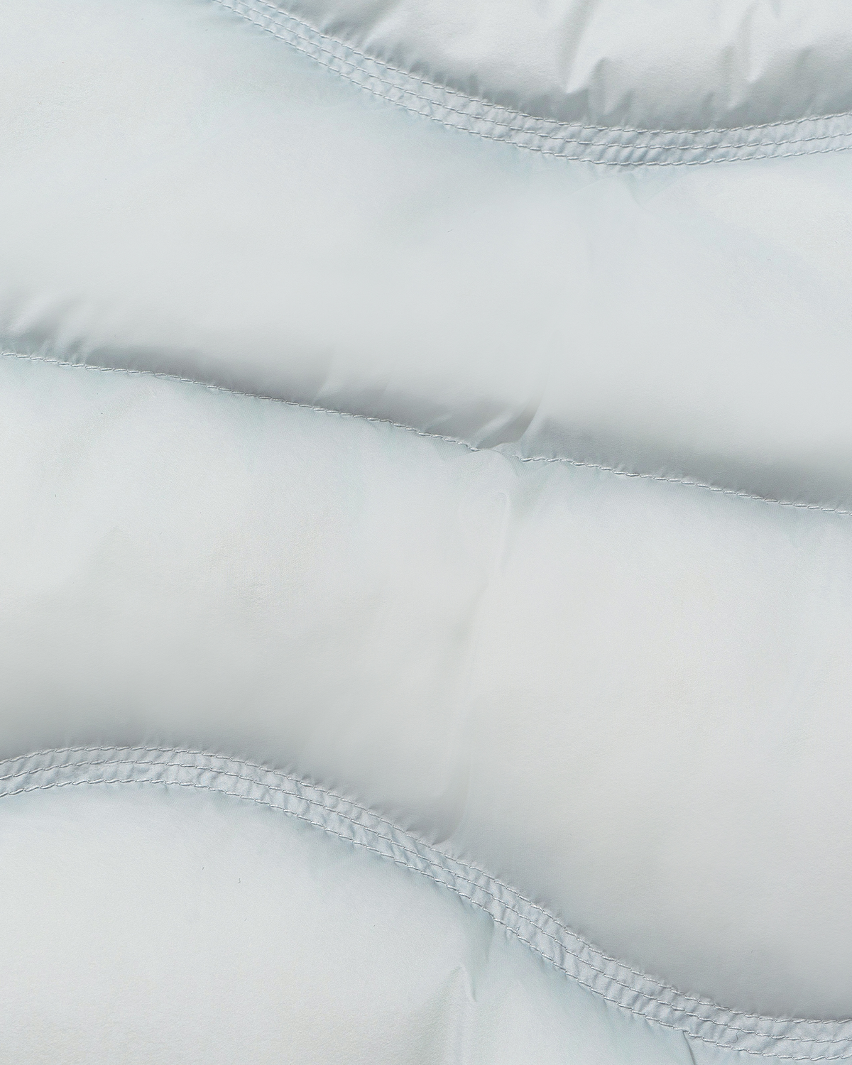 Wave-Quilted Down Jacket – Detachable Hood