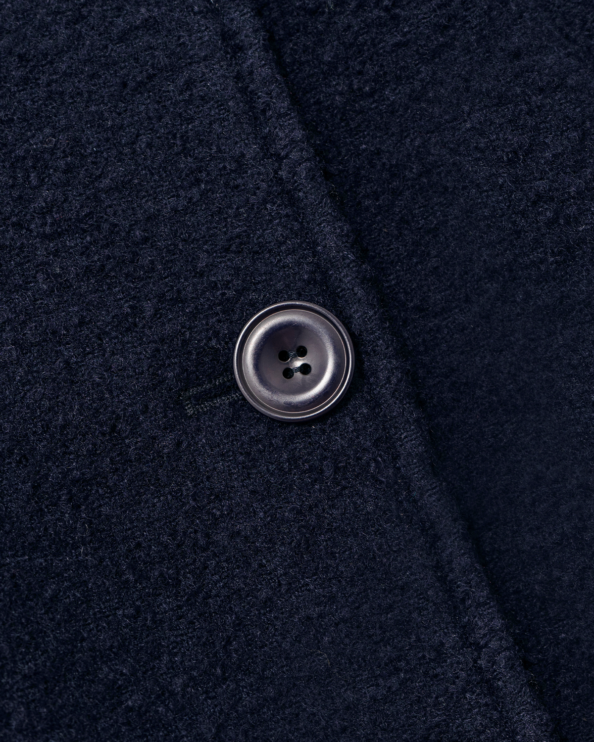 Shawl-Collar Double-Breasted Coat & A-Line Skirt Set