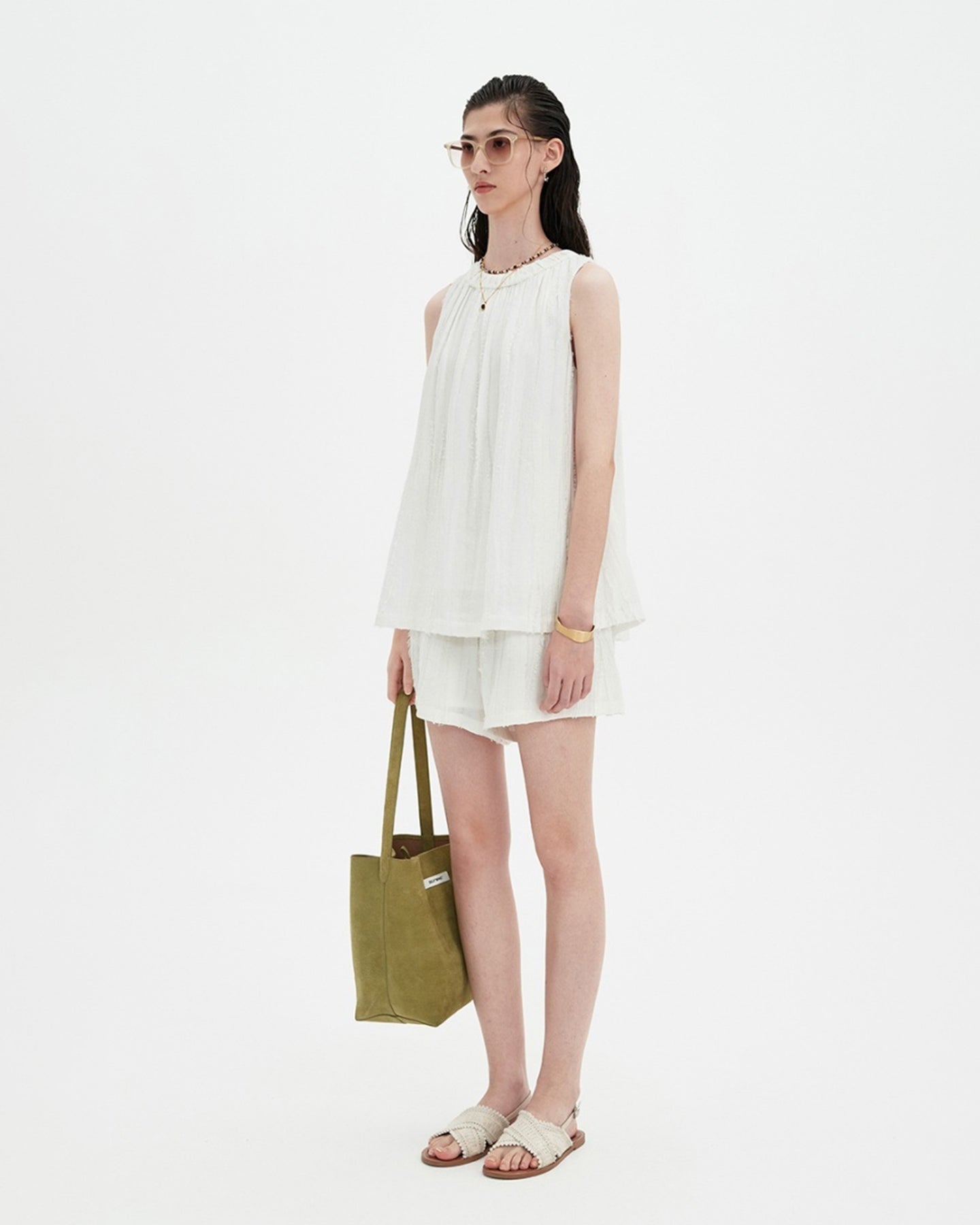 Selfwho Lyocell Blend Camisole Top