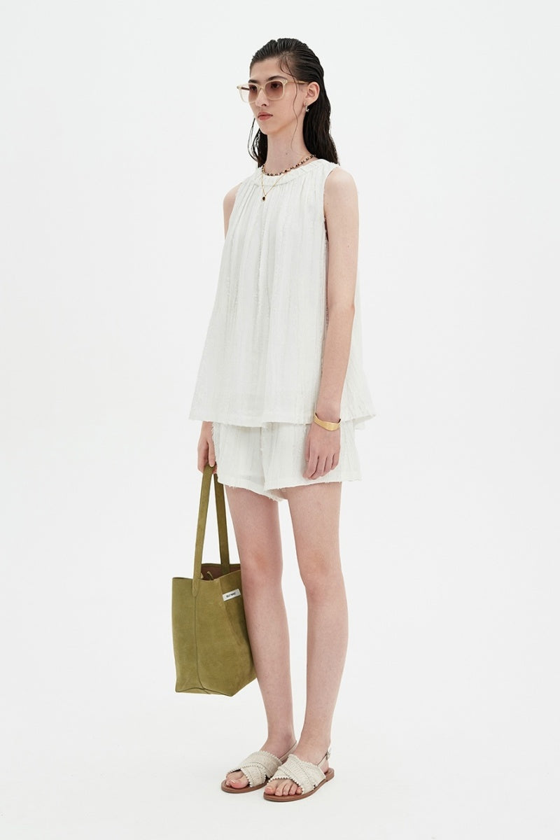 SELFWHO Lyocell Blend Camisole Top