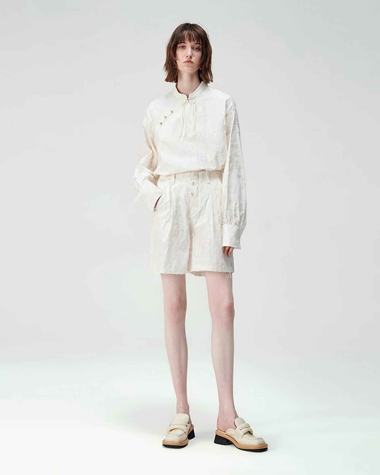 Retro Loose New Chinese Shirt Casual Outerwear