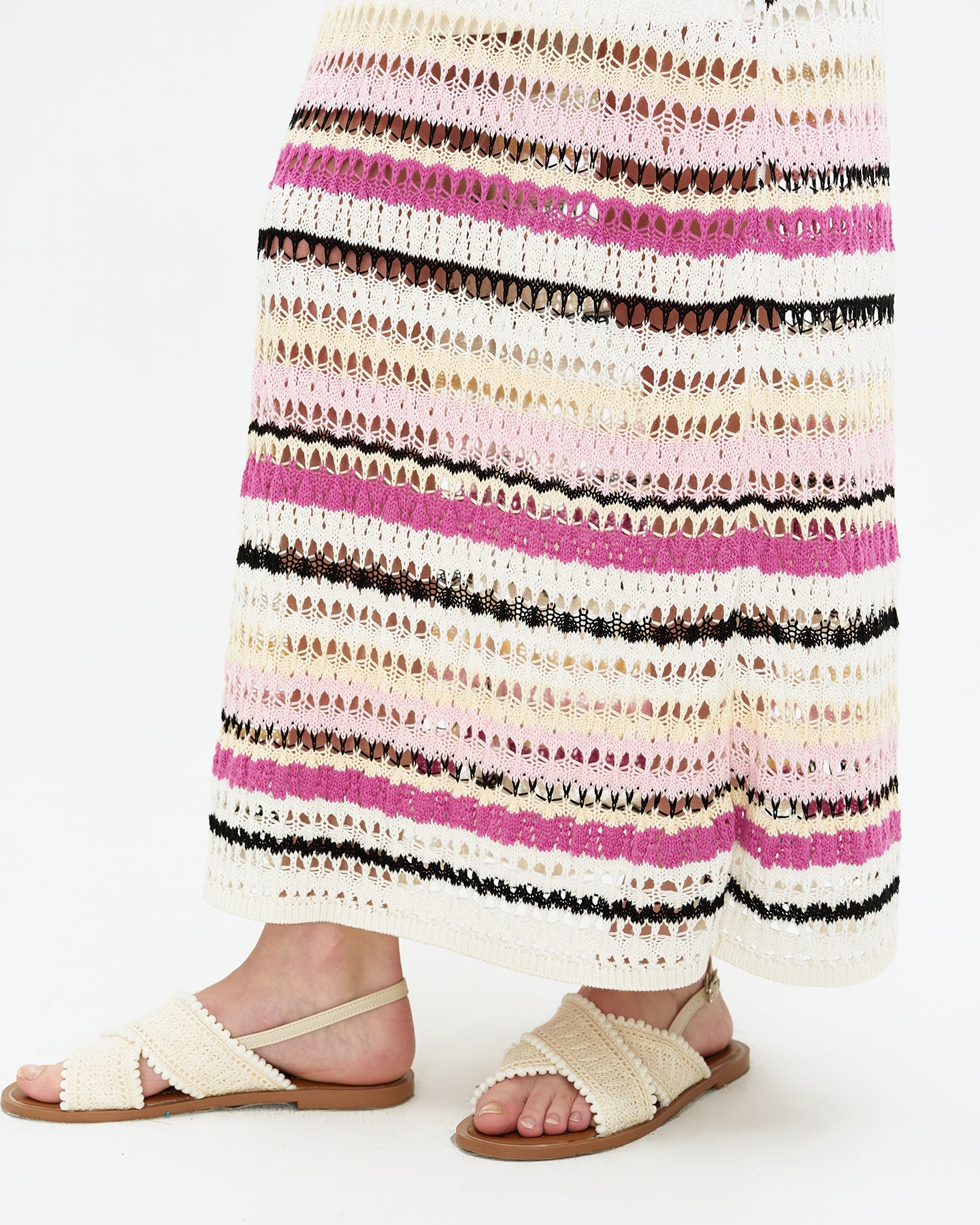 Knitted Striped Dress
