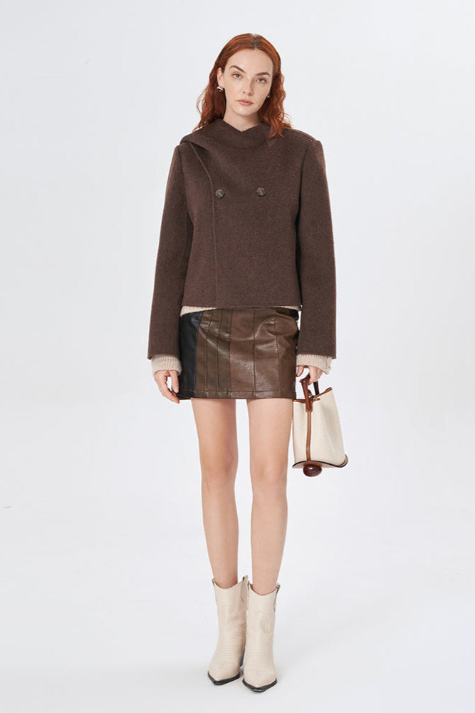 High-Grade Wool Double-Faced Wool Coat