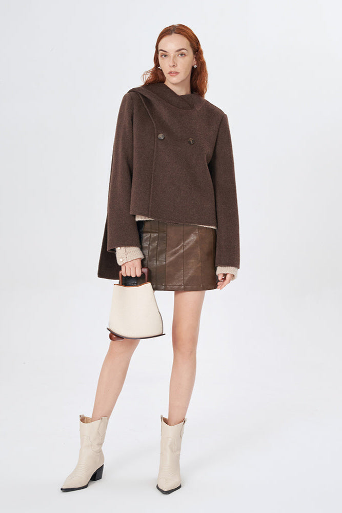 High-Grade Wool Double-Faced Wool Coat