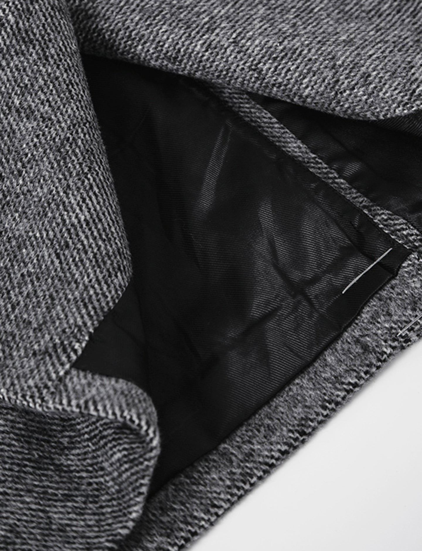 New High-Grade Gray Wool Suit Jacket