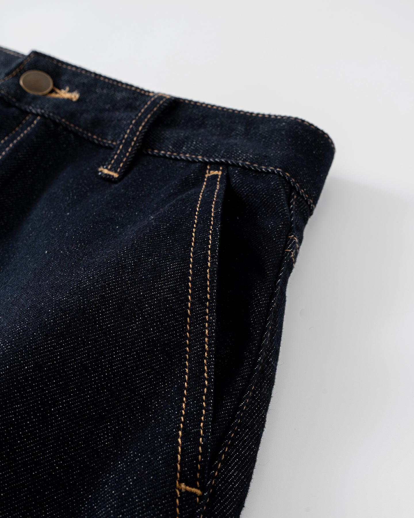 Cotton Blend Vintage Denim Jacket & Skirt