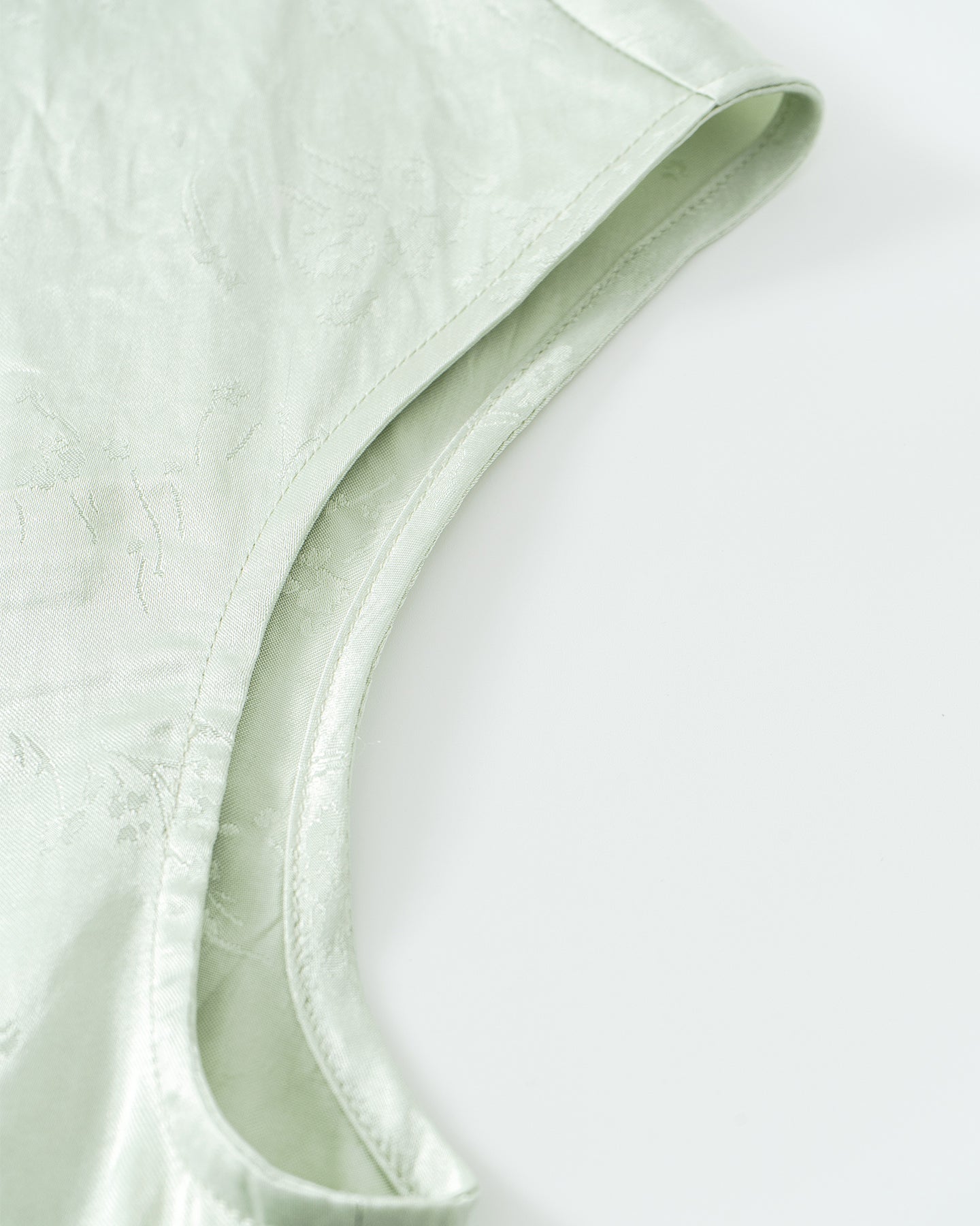 New Chinese Style Satin Top