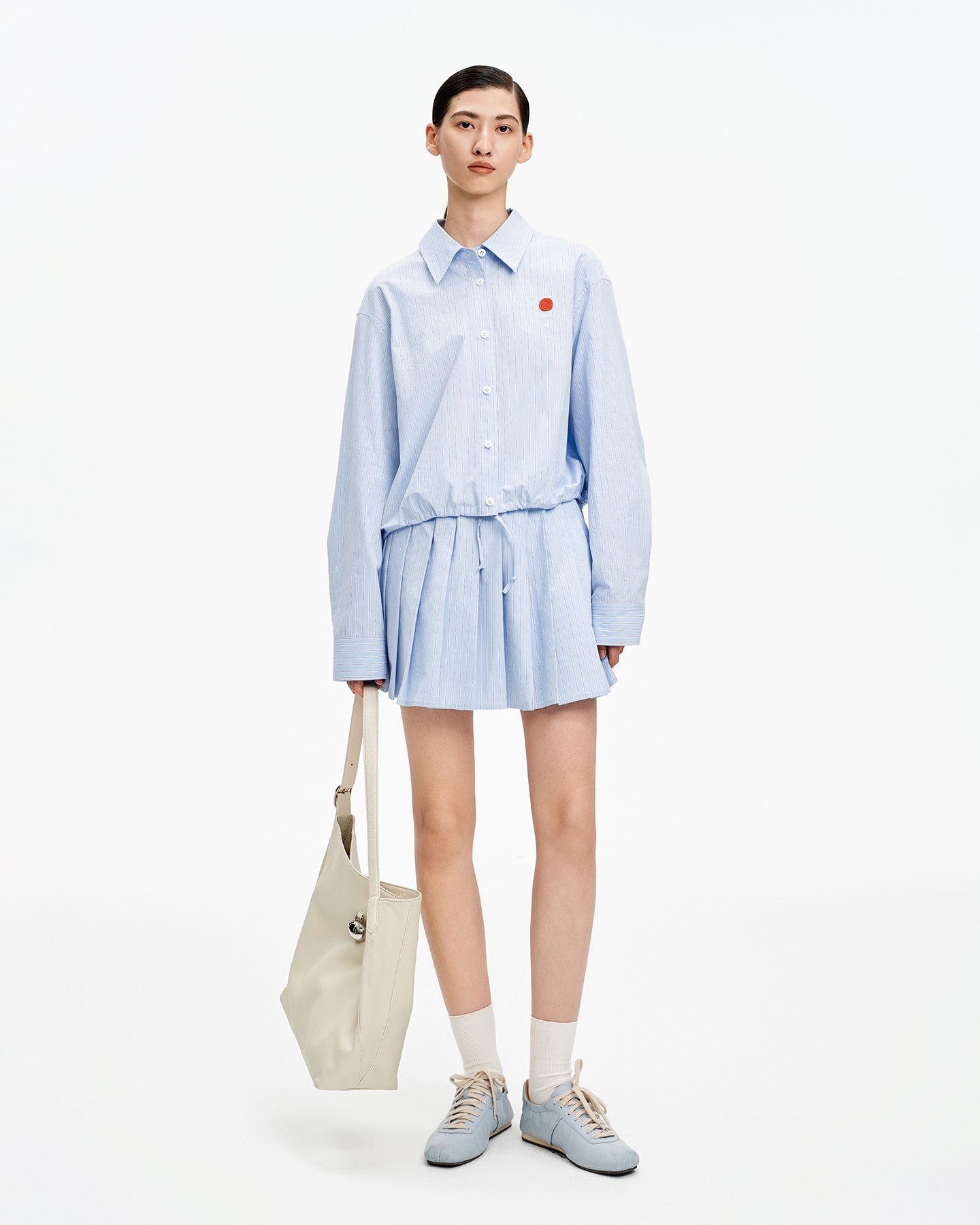 Pure Cotton Blue Striped Shirt