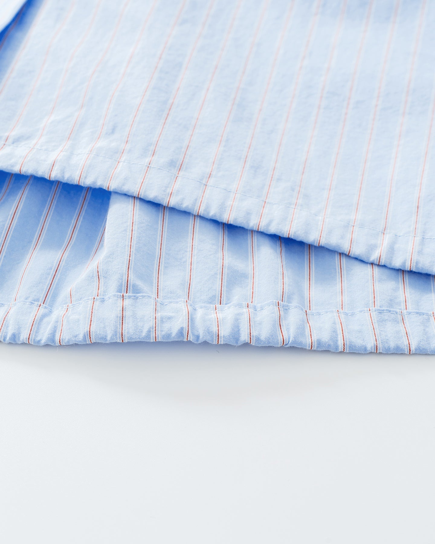 Pure Cotton Blue Striped Shirt