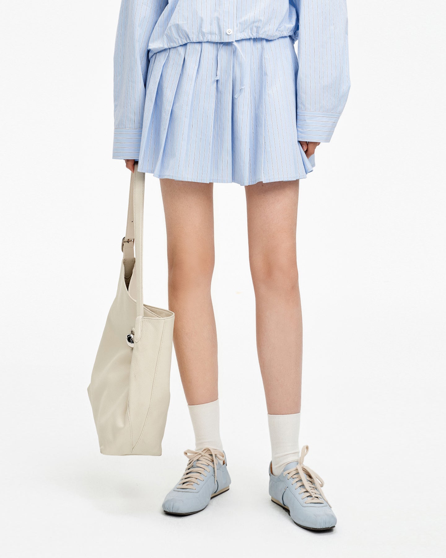 Pure Cotton Blue Striped Shirt