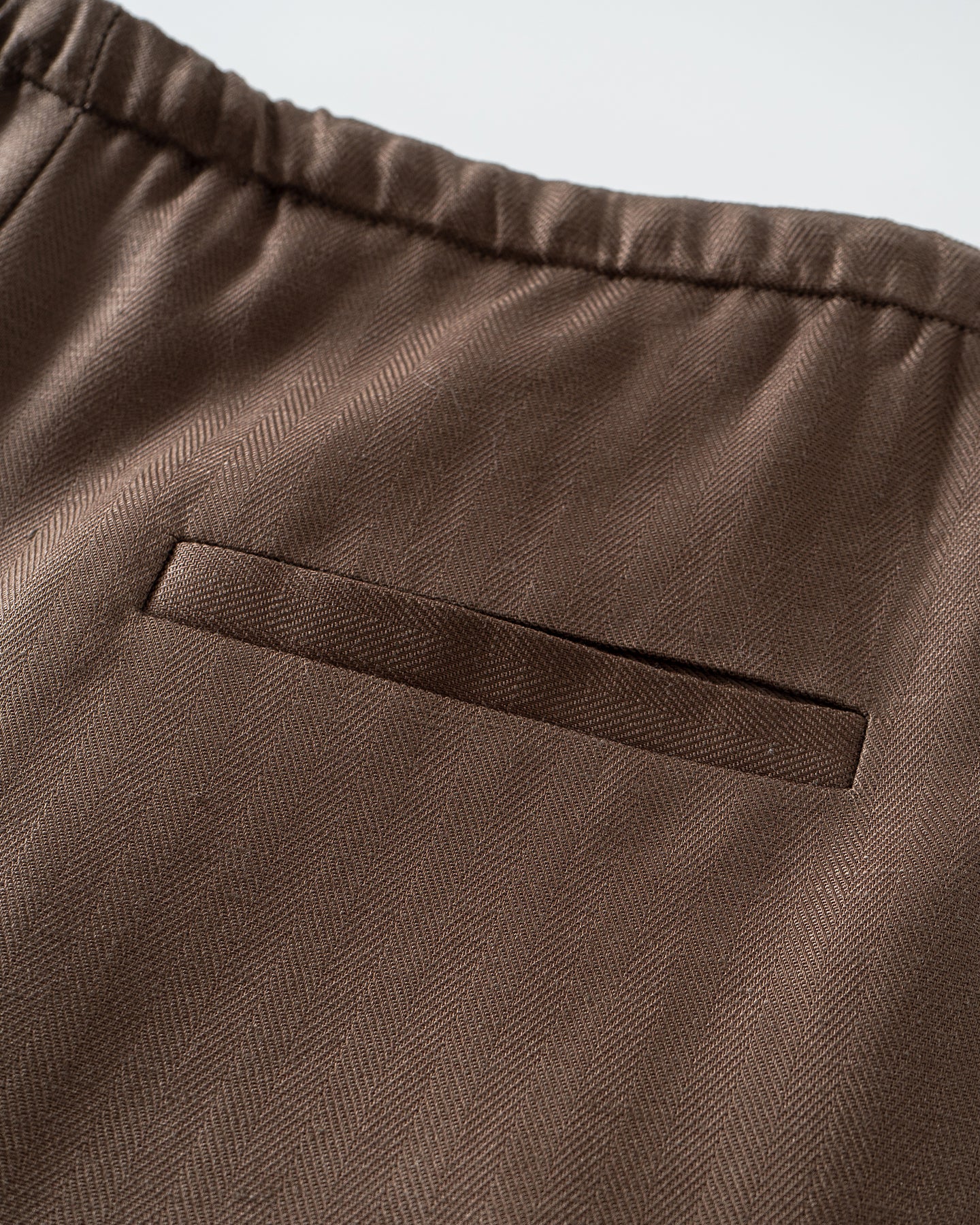 Tencel Linen Drawstring Casual Pants