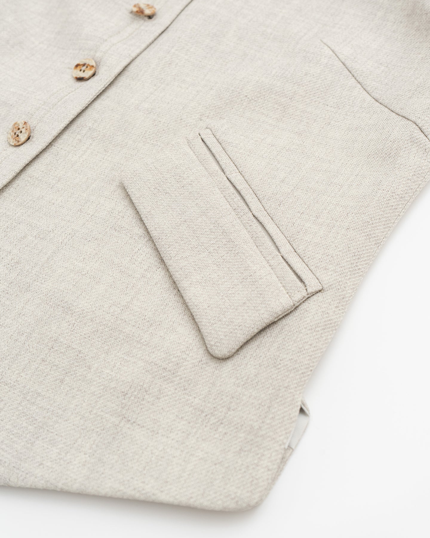 Classic V-Neck Suit Vest Jacket