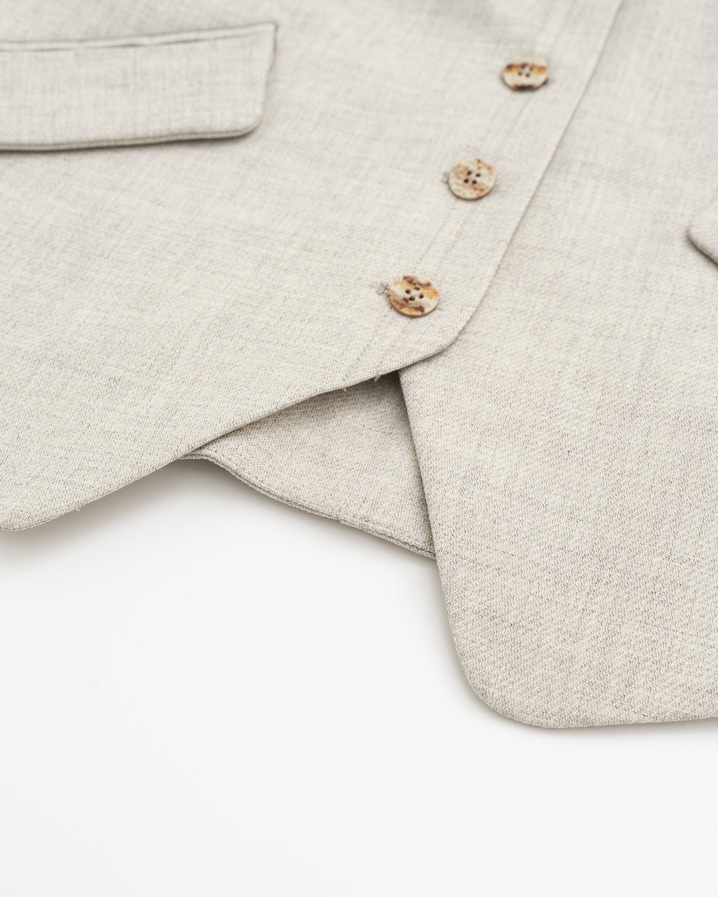 Classic V-Neck Suit Vest Jacket