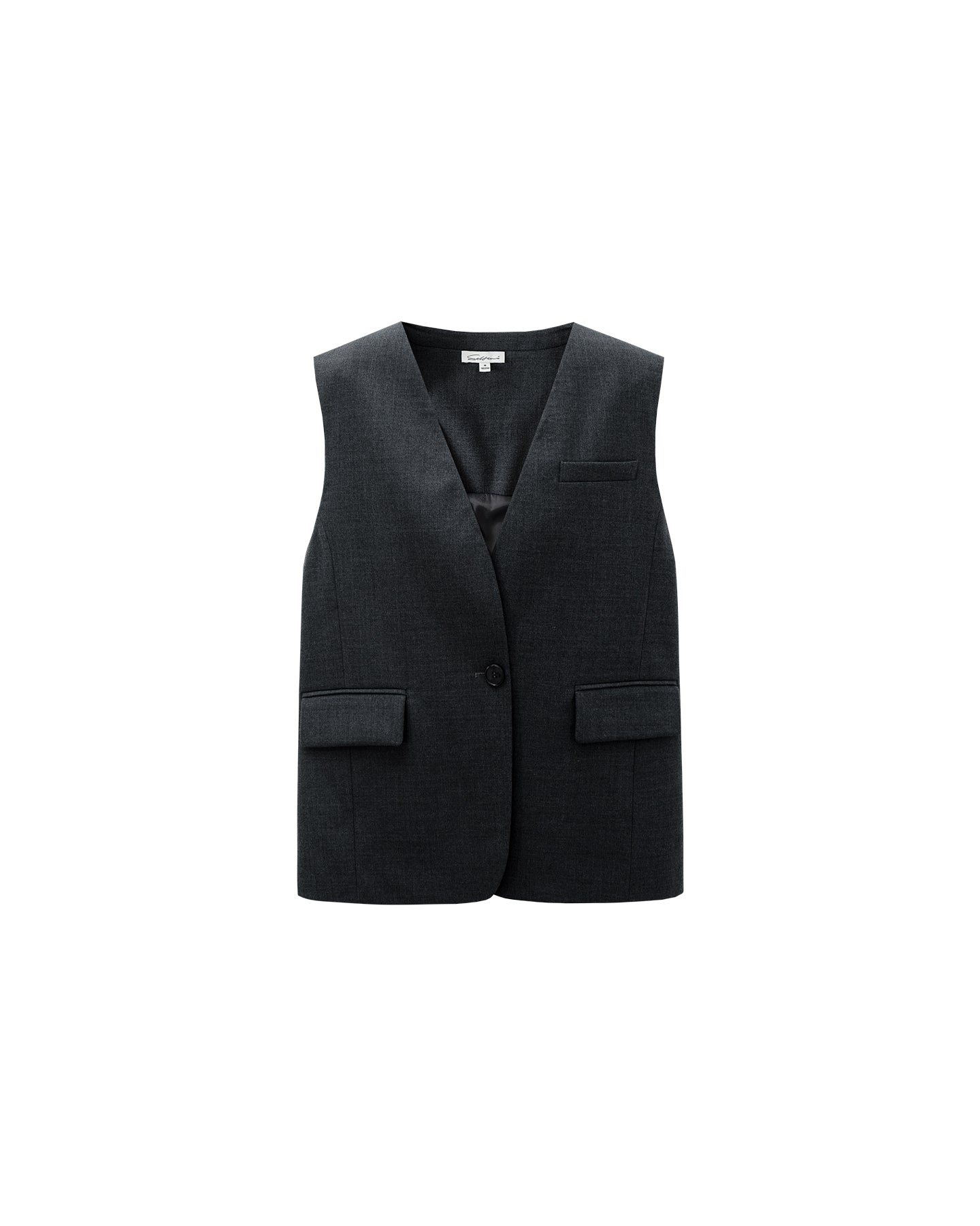 Classic V-Neck Sleeveless Vest