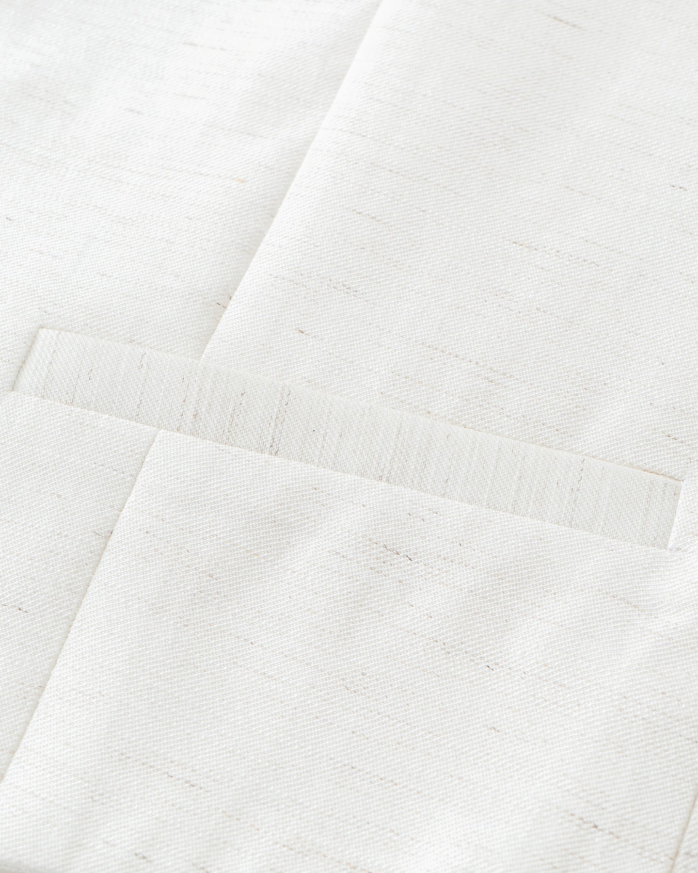 Linen-Blend Classic V-Neck Vest