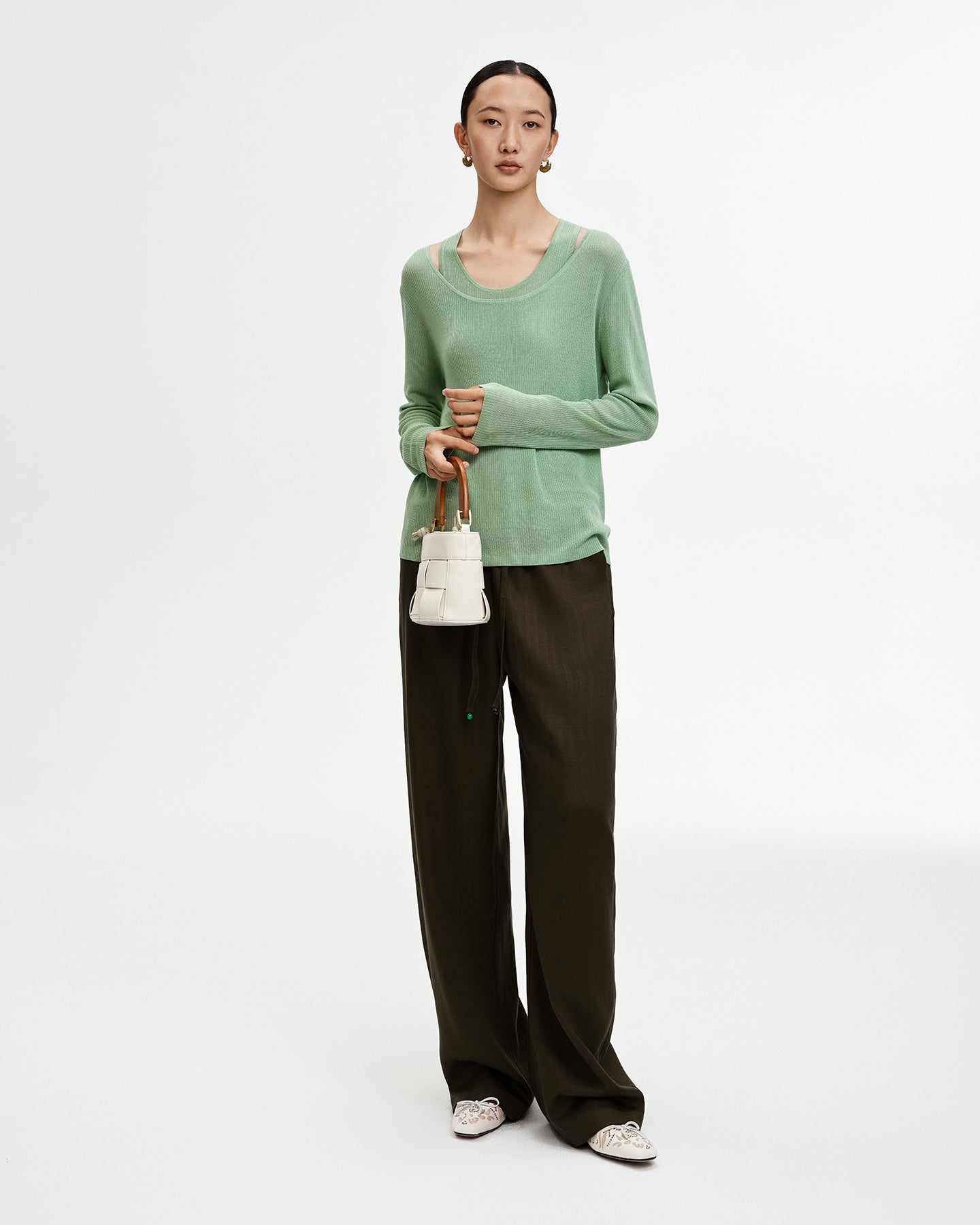 Tencel Silk Knitted Cover-up Vest