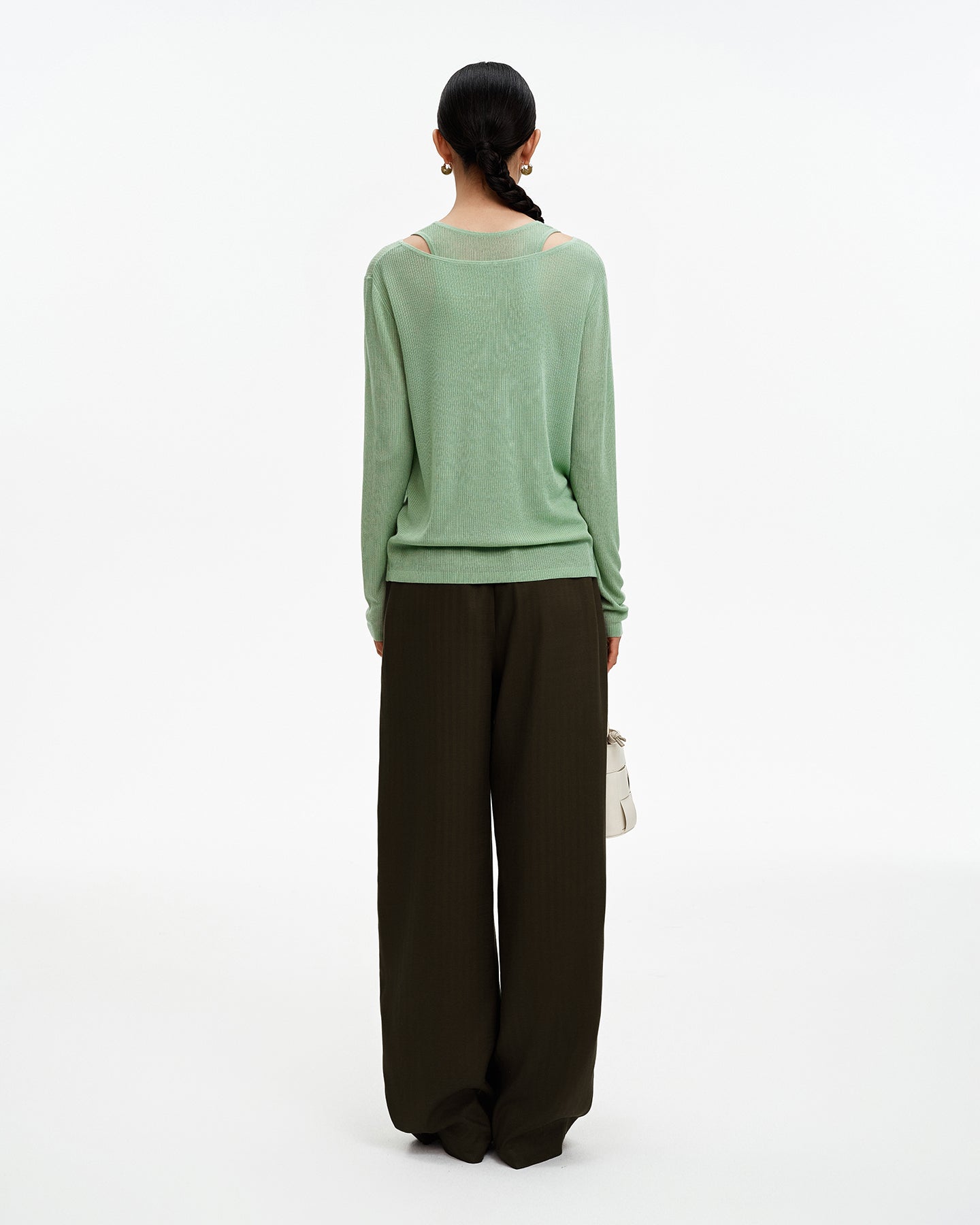 Tencel Silk Knitted Cover-up Vest