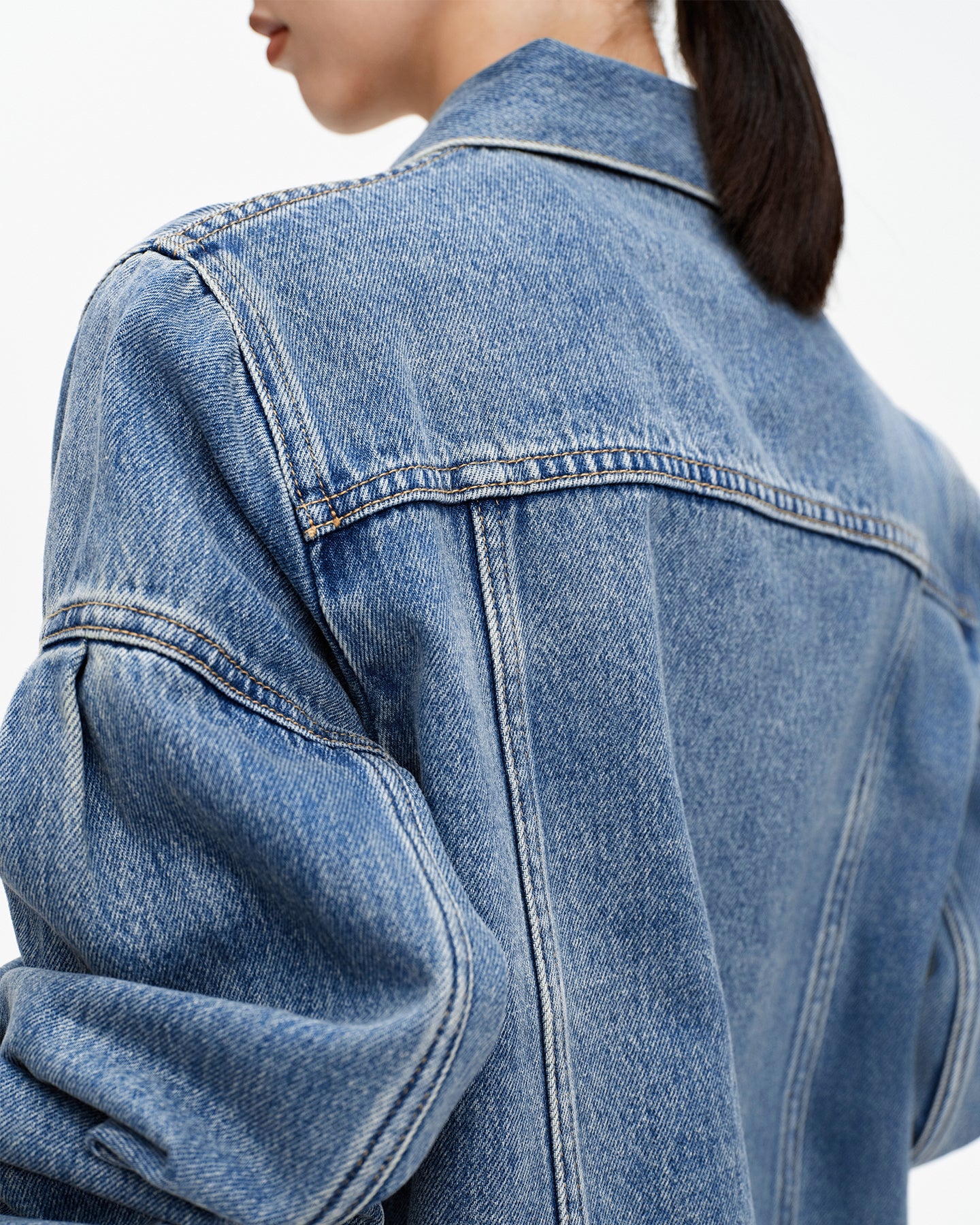 Cotton Vintage Washed Denim Jacket