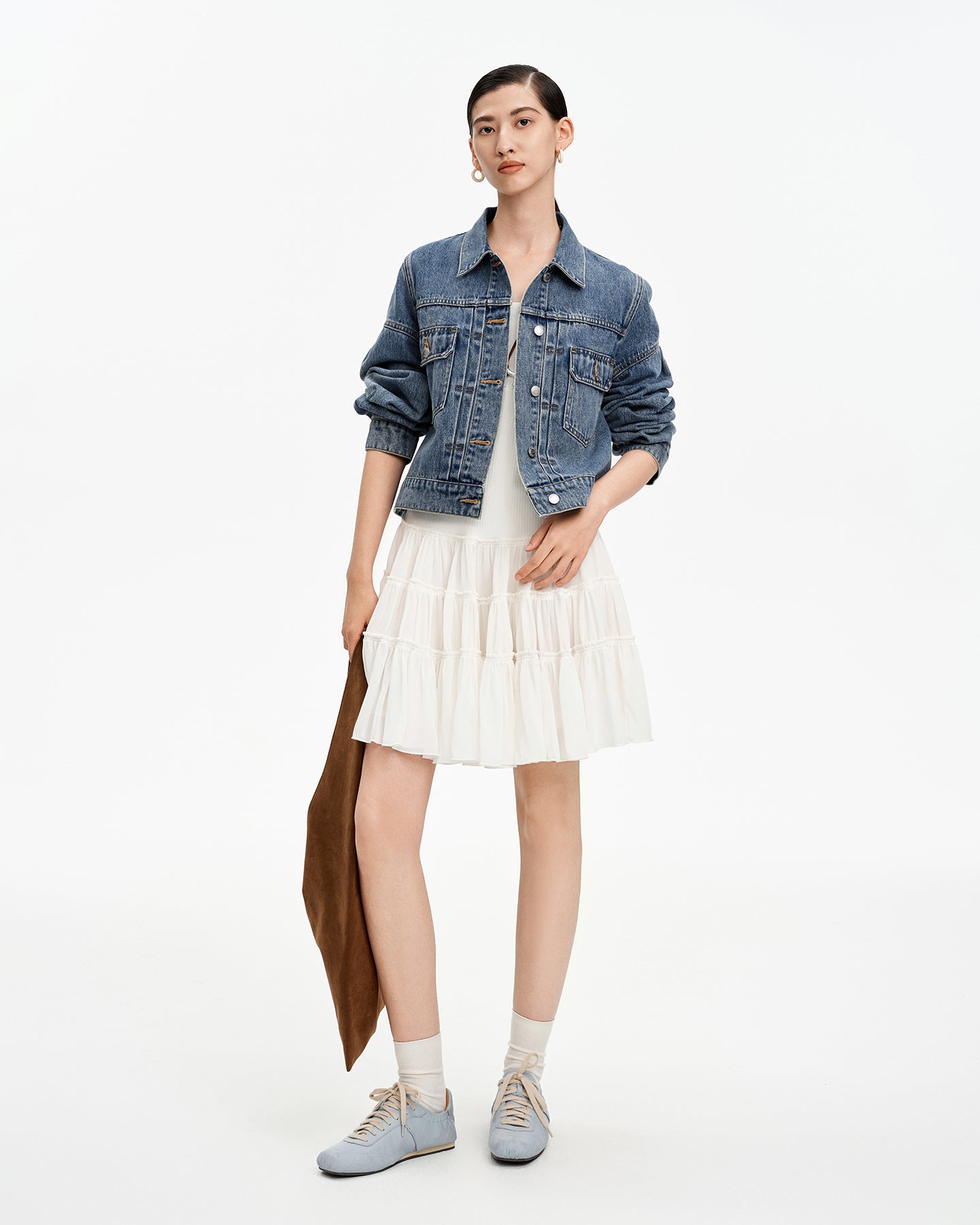 Cotton Vintage Washed Denim Jacket