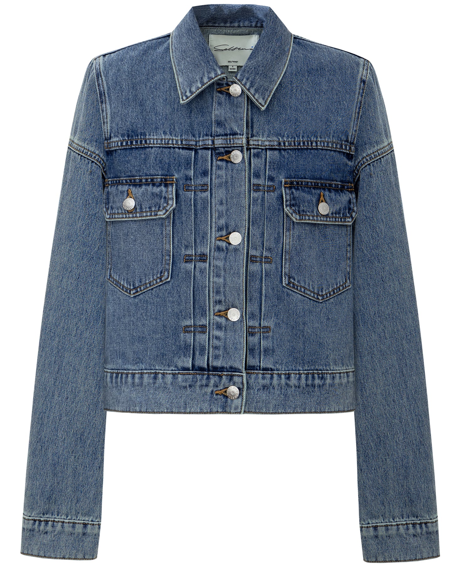 Cotton Vintage Washed Denim Jacket