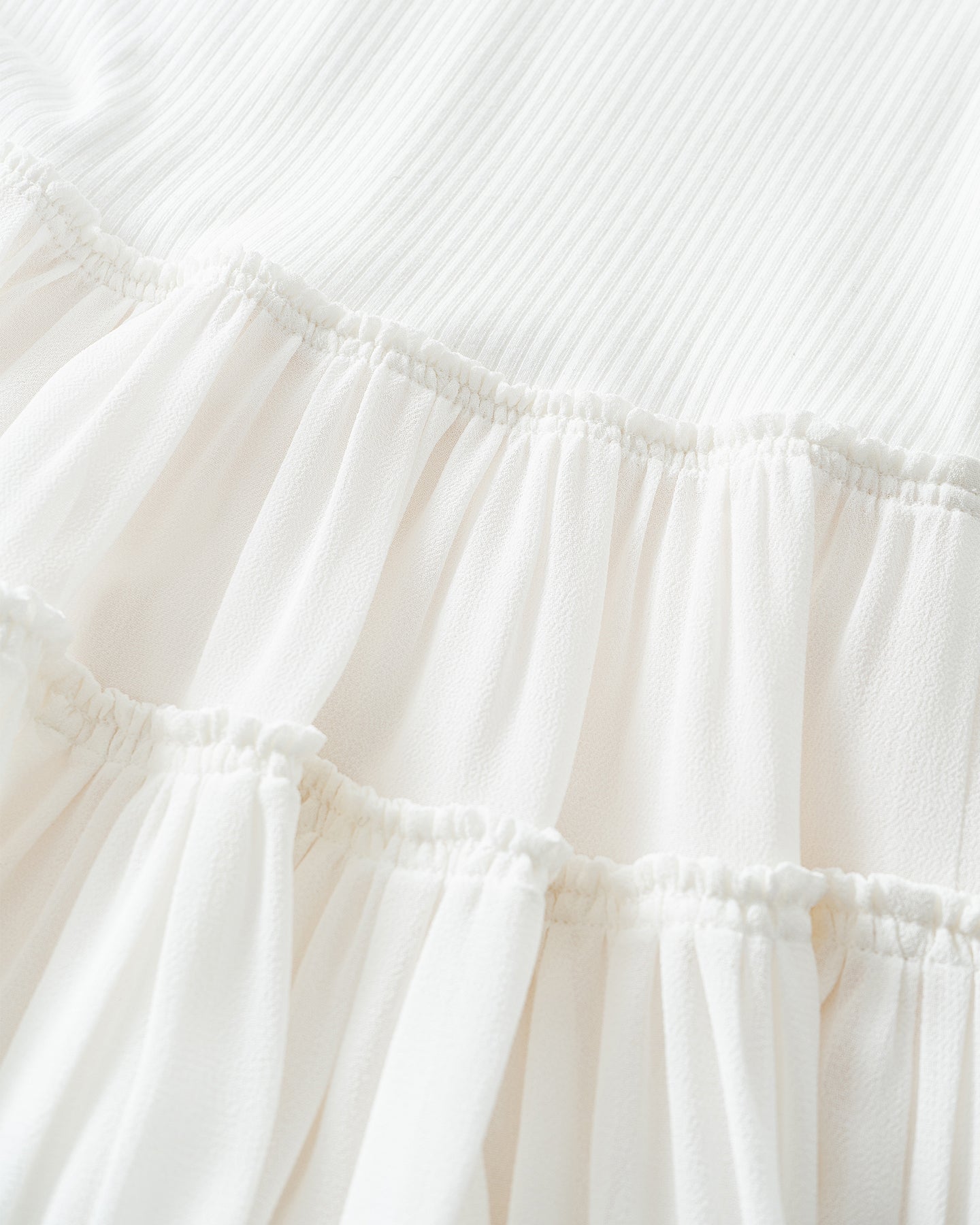 White Woven Patchwork Boat Neck Dress
