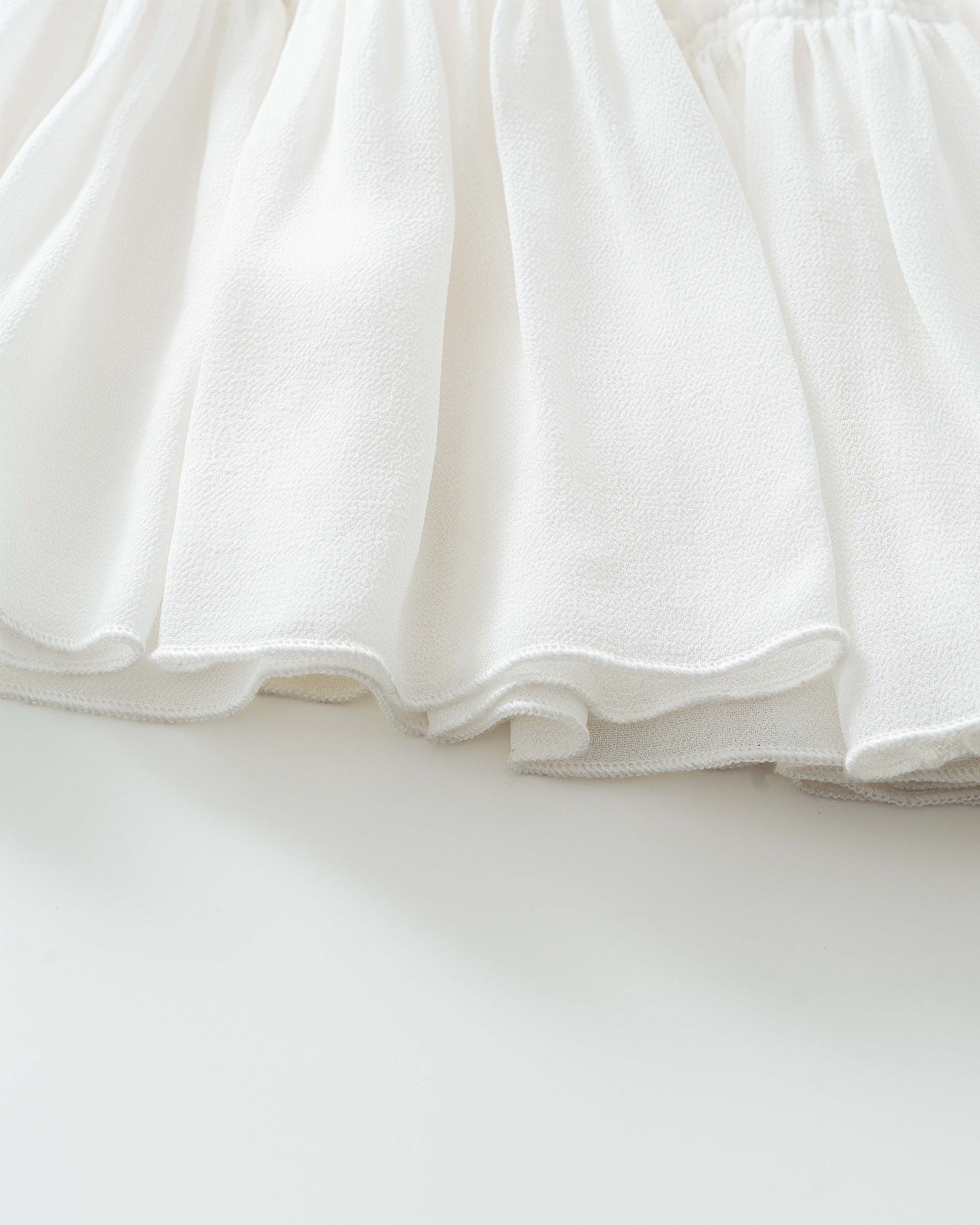 White Woven Patchwork Boat Neck Dress