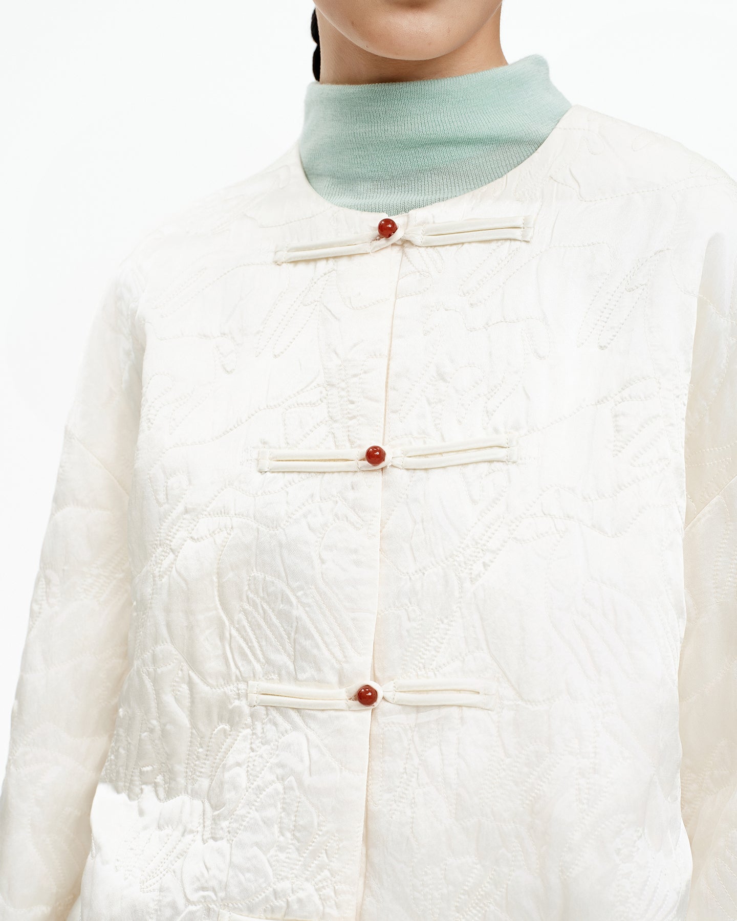 New Chinese Style Zodiac Horse Quilted Jacket