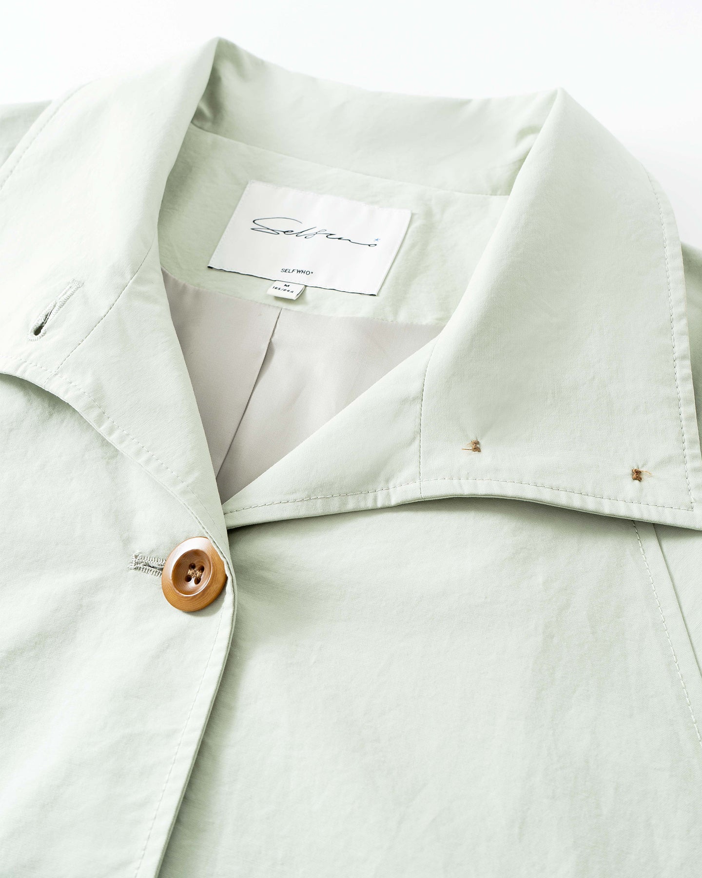 High-Neck Trench Coat