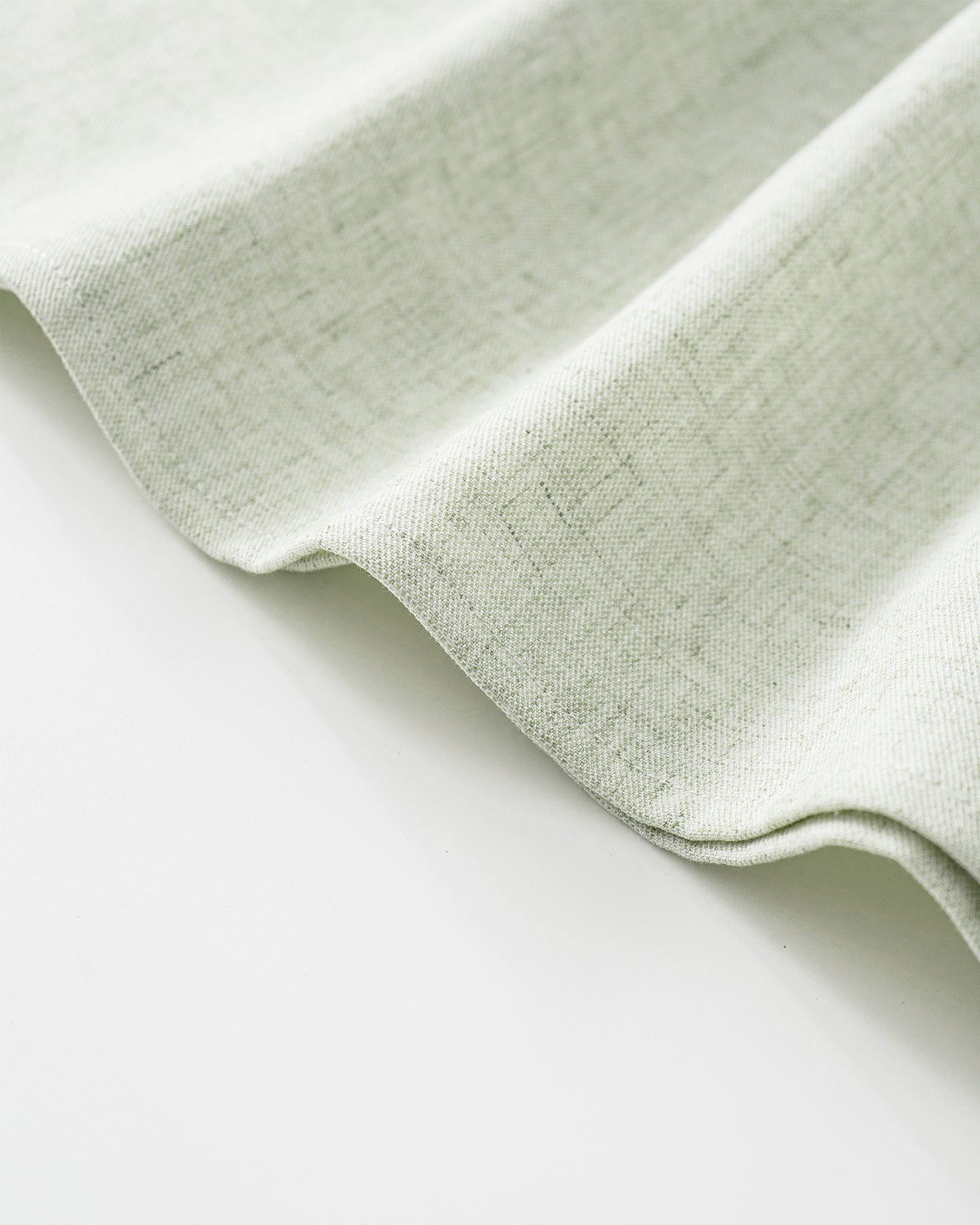 Loose Linen Blend Pleated Skirt