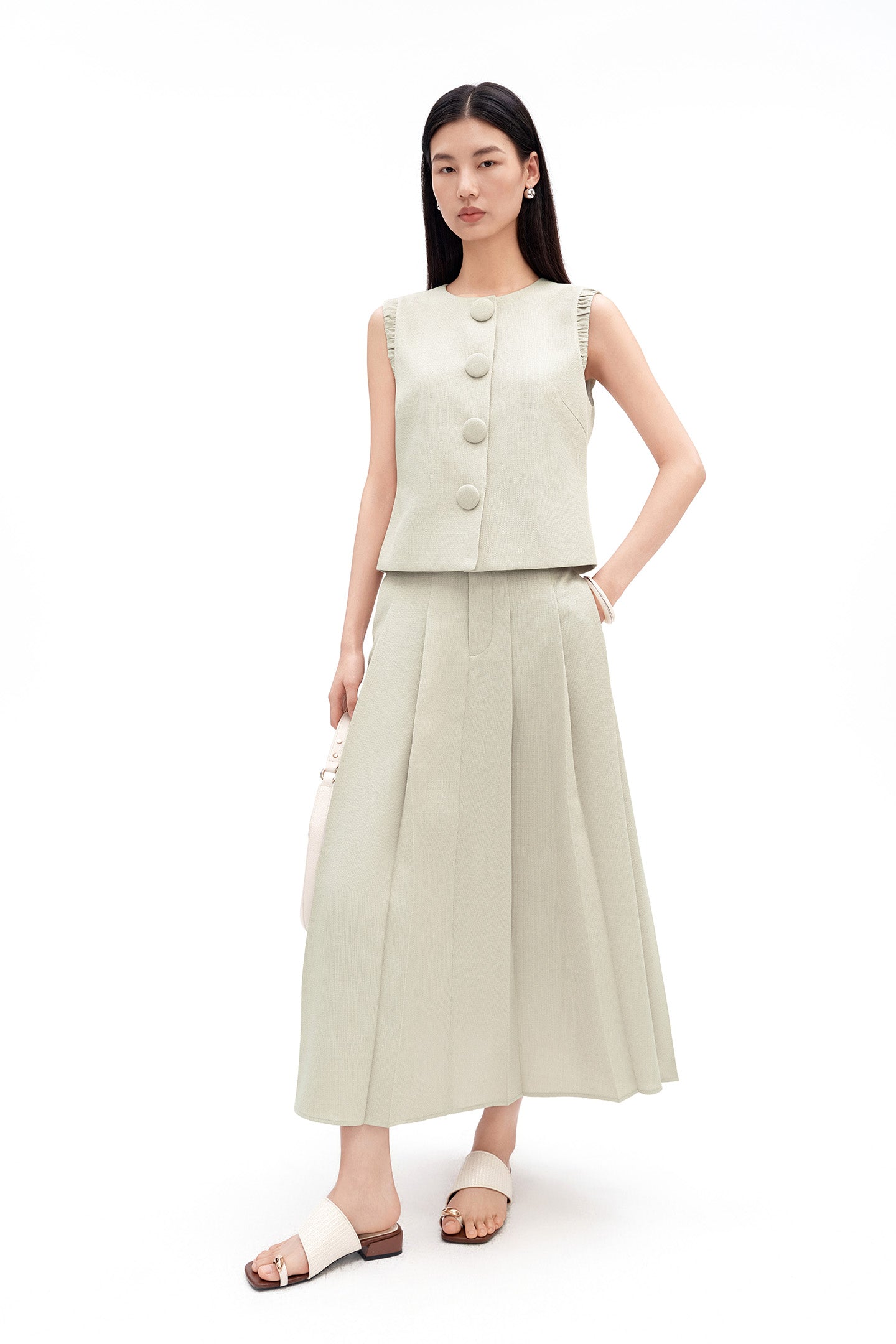 Classic Pleated Skirt