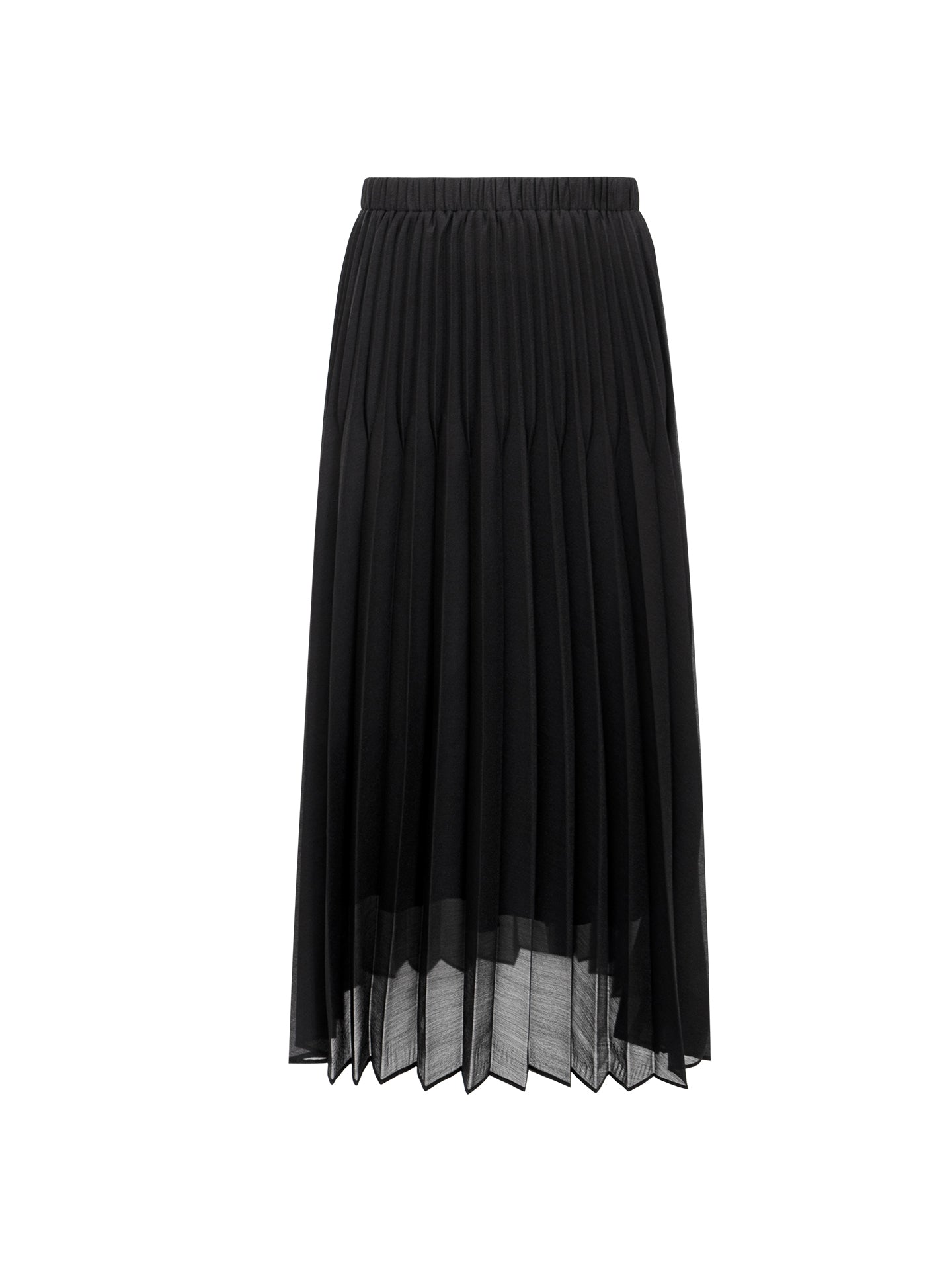 French-Style 3D Pleated Skirt