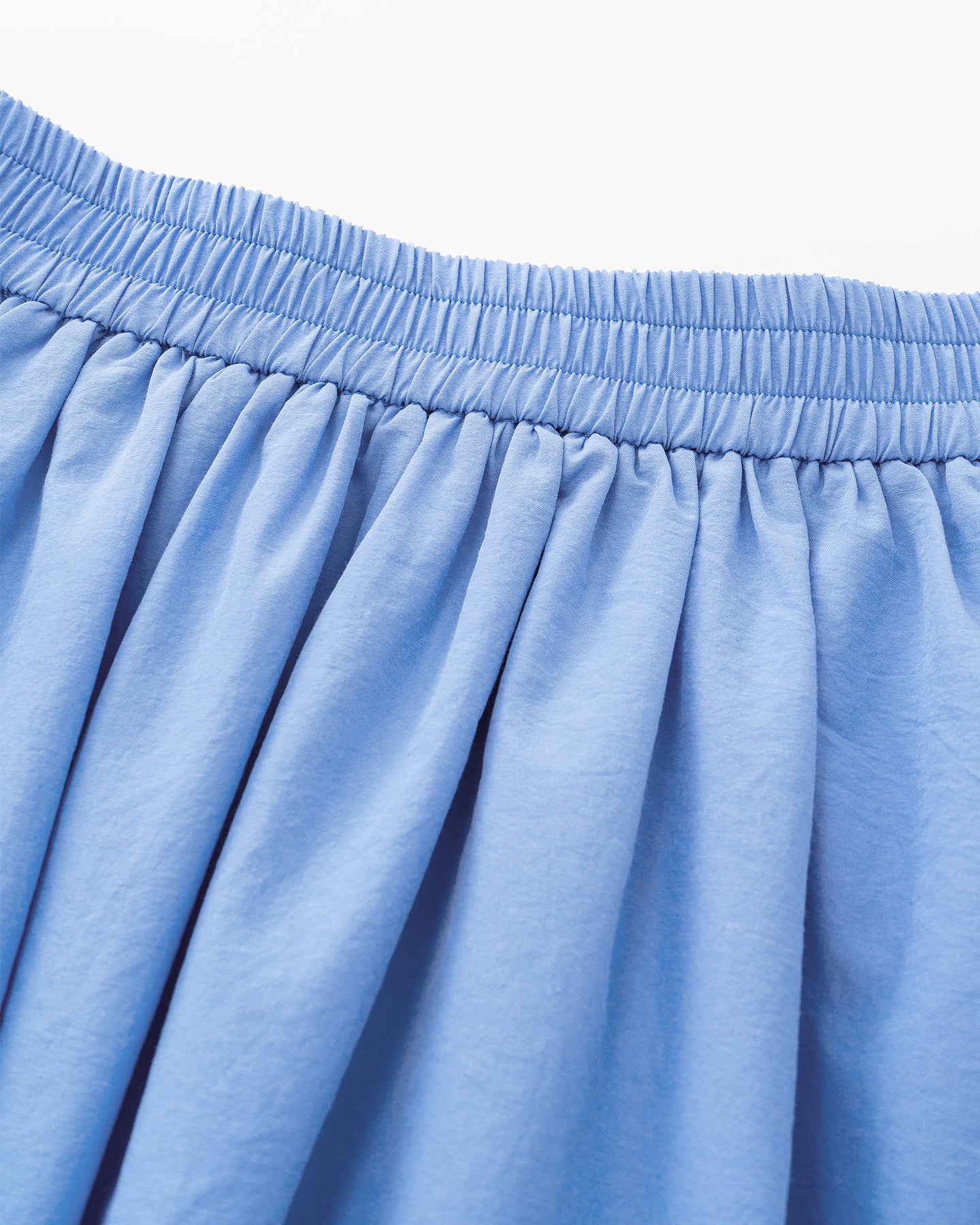 Cotton blend openwork embroidered camisole + skirt