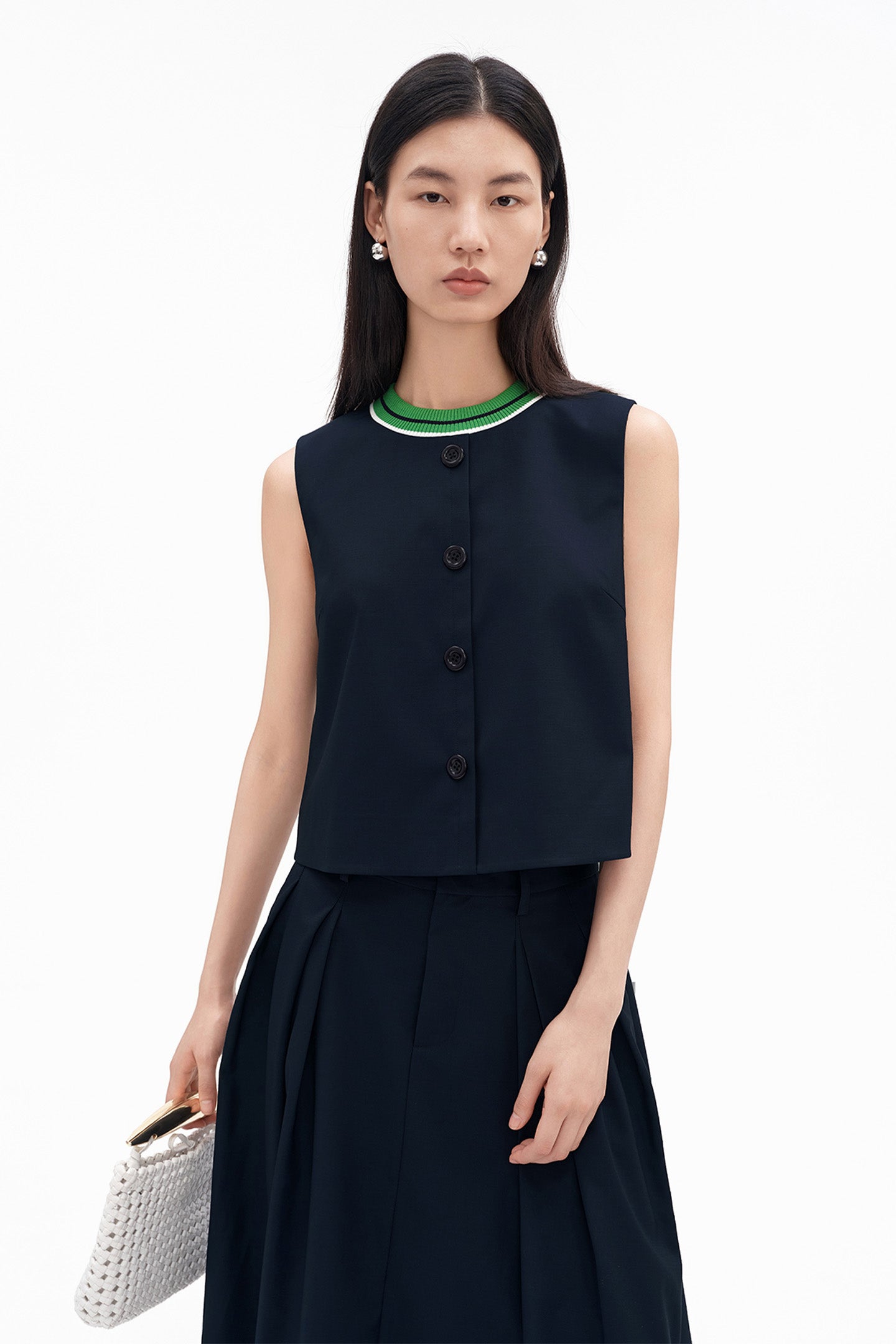 Tencel & Wool Vest
