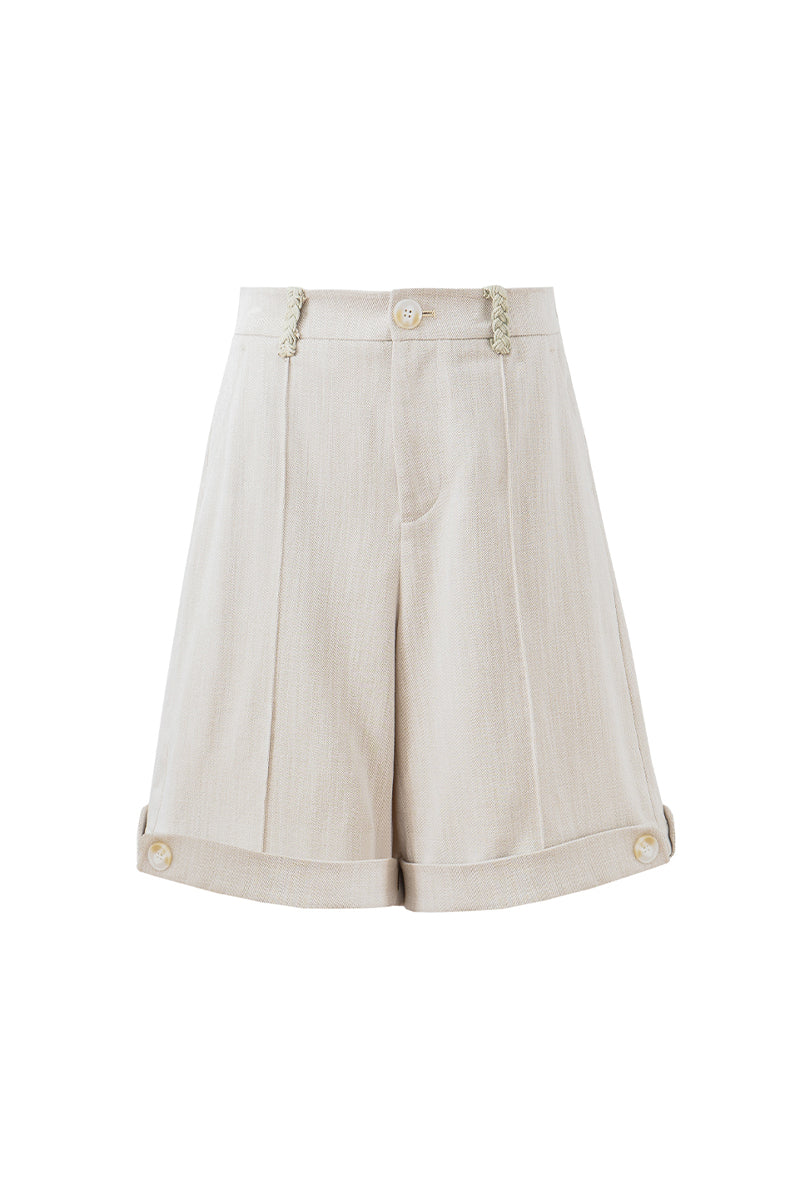 Lyocell Acetate Blended Vest For Women + Shorts