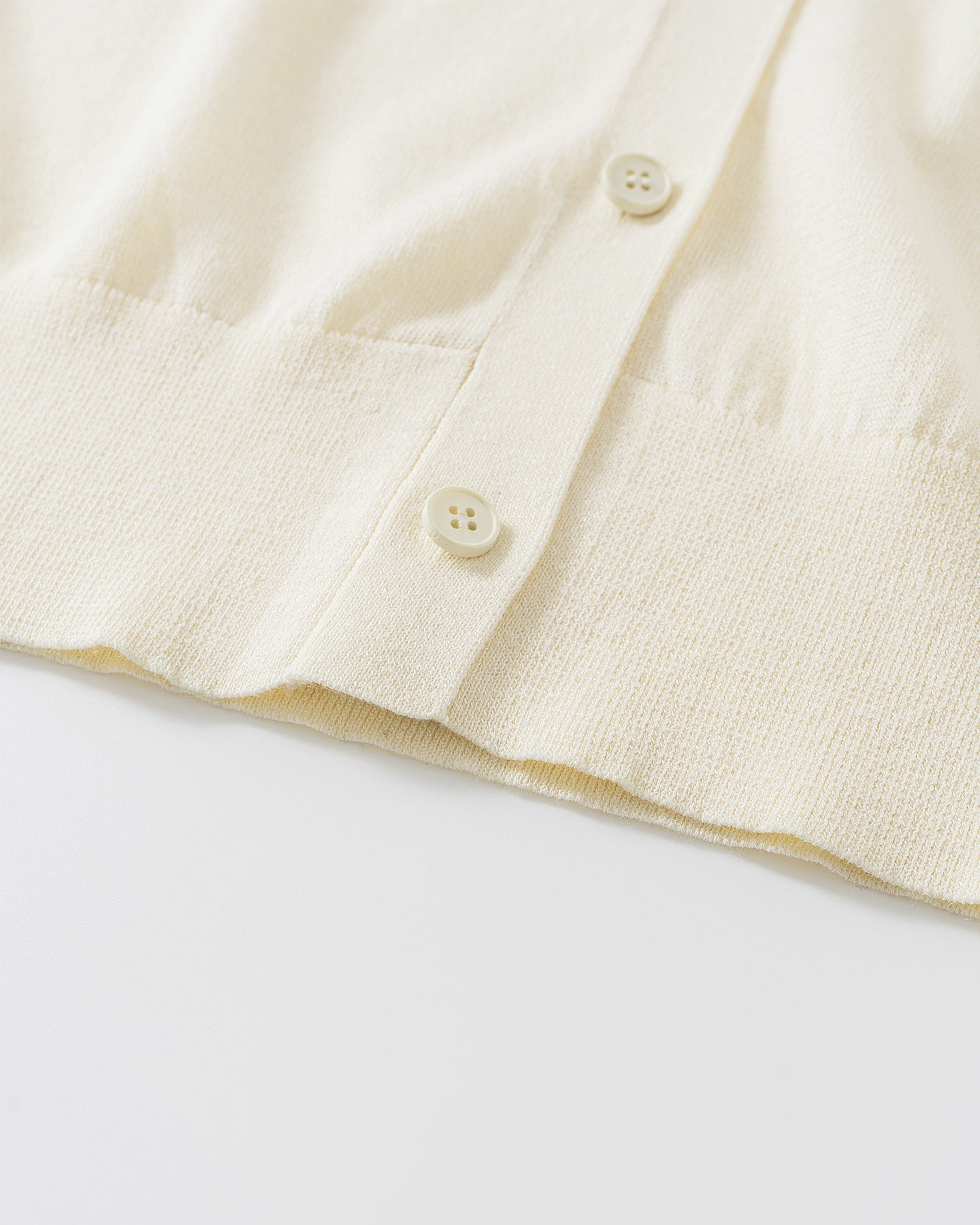Blended V-Neck Sleeveless Knitted Vest Cardigan