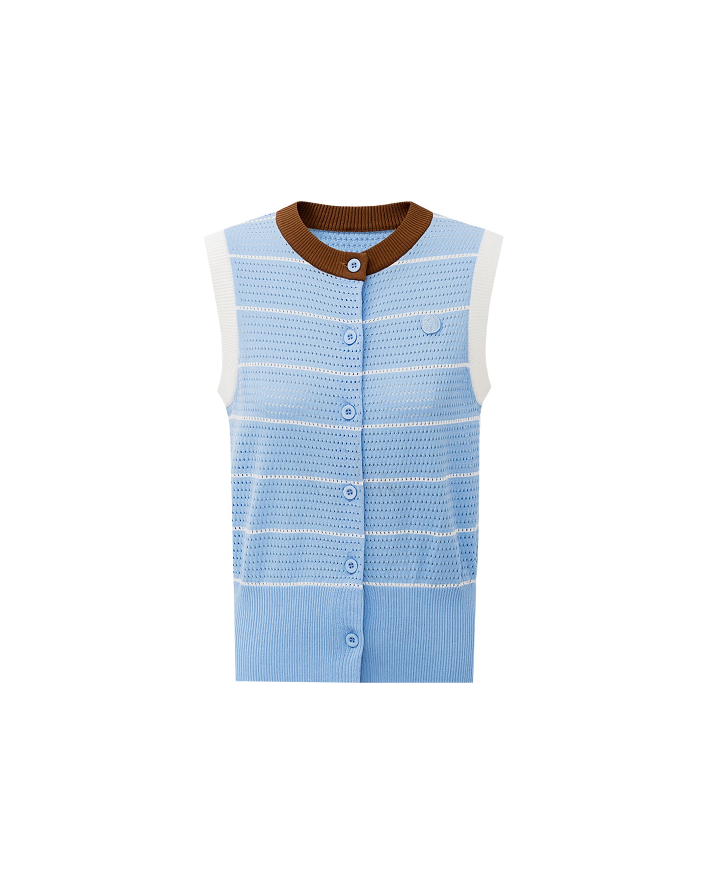 Classic Hollow-Out Short Vest