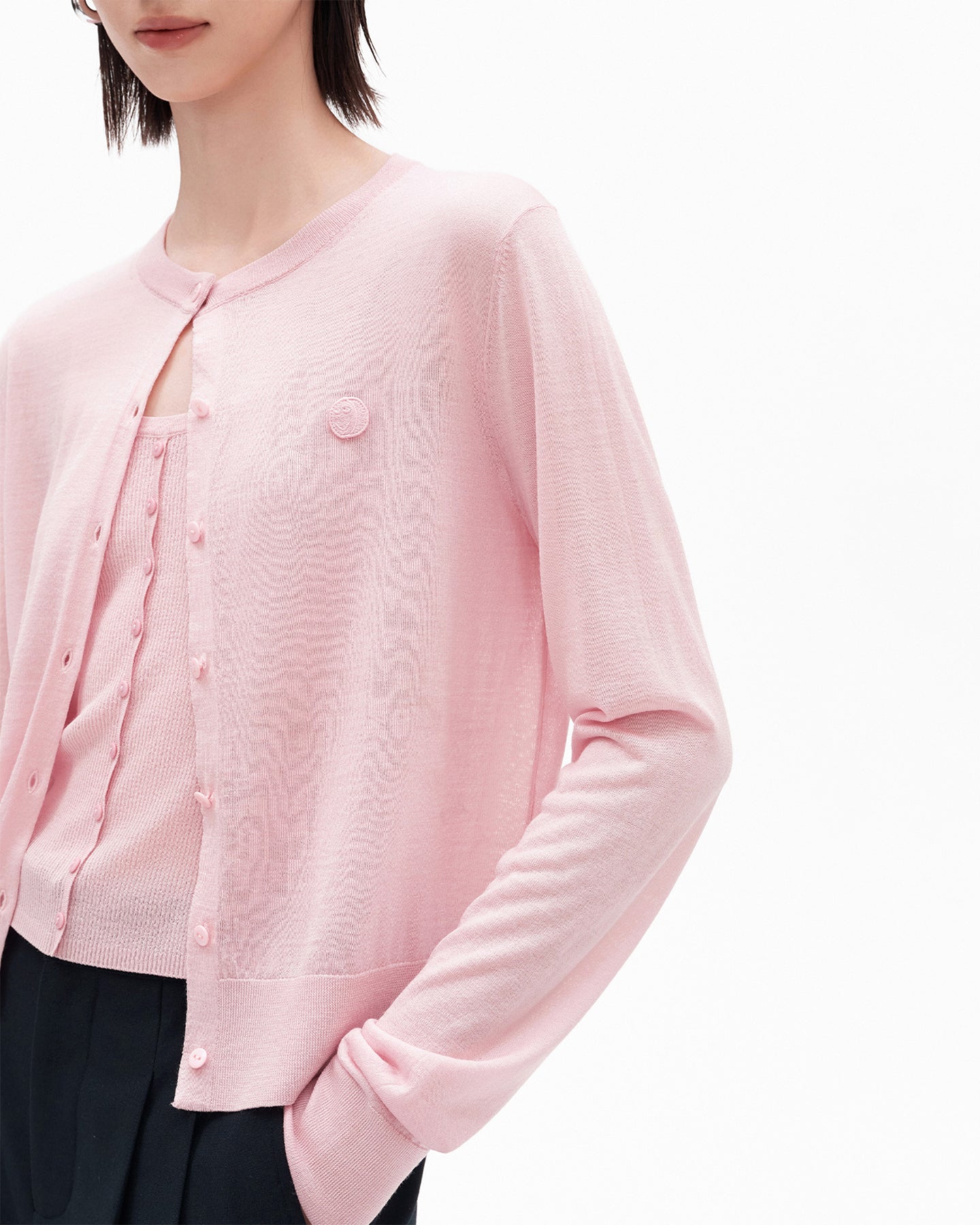 Classic Wool Knit Cardigan
