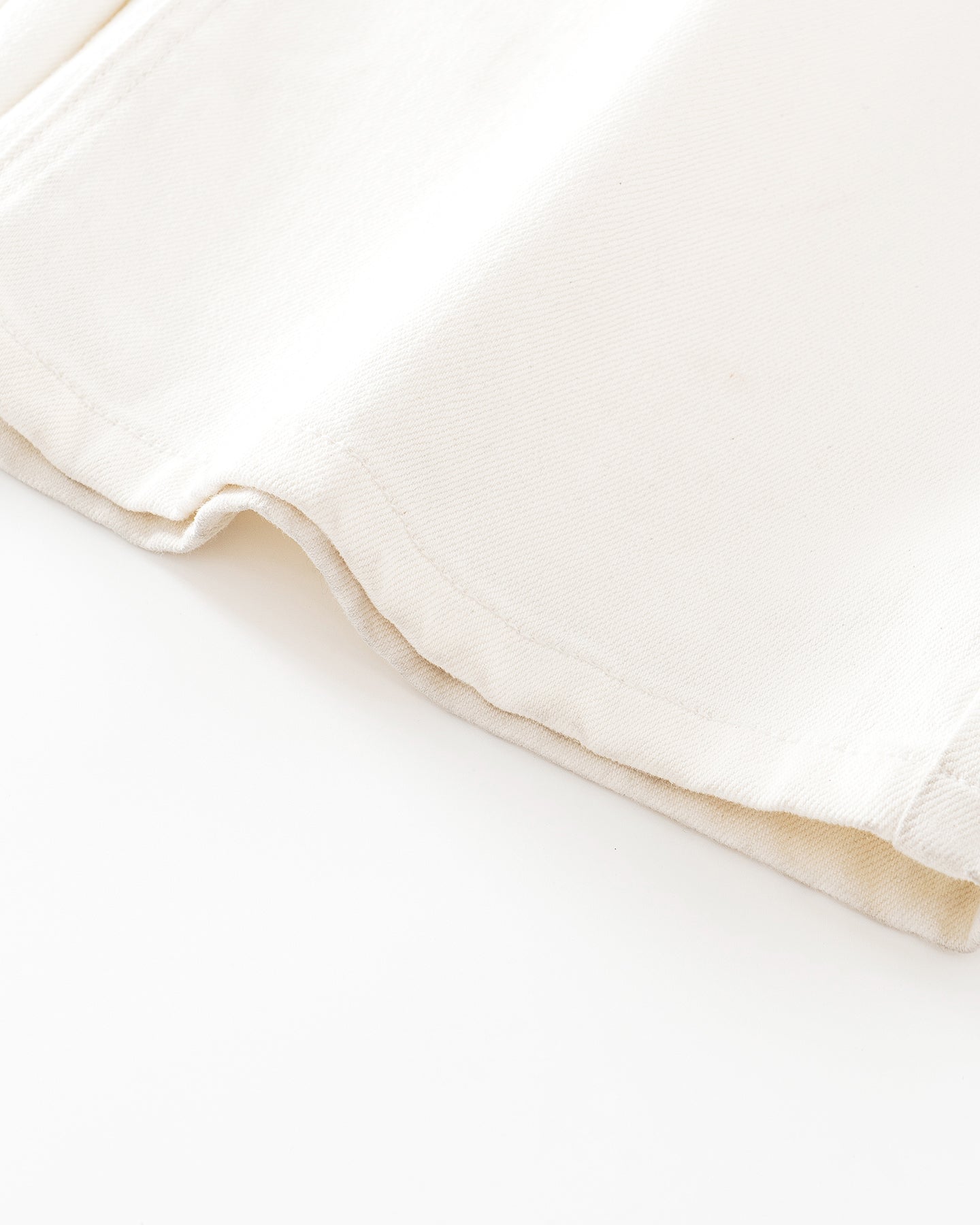 Cotton-Acetate Blend Straight-Leg Jeans
