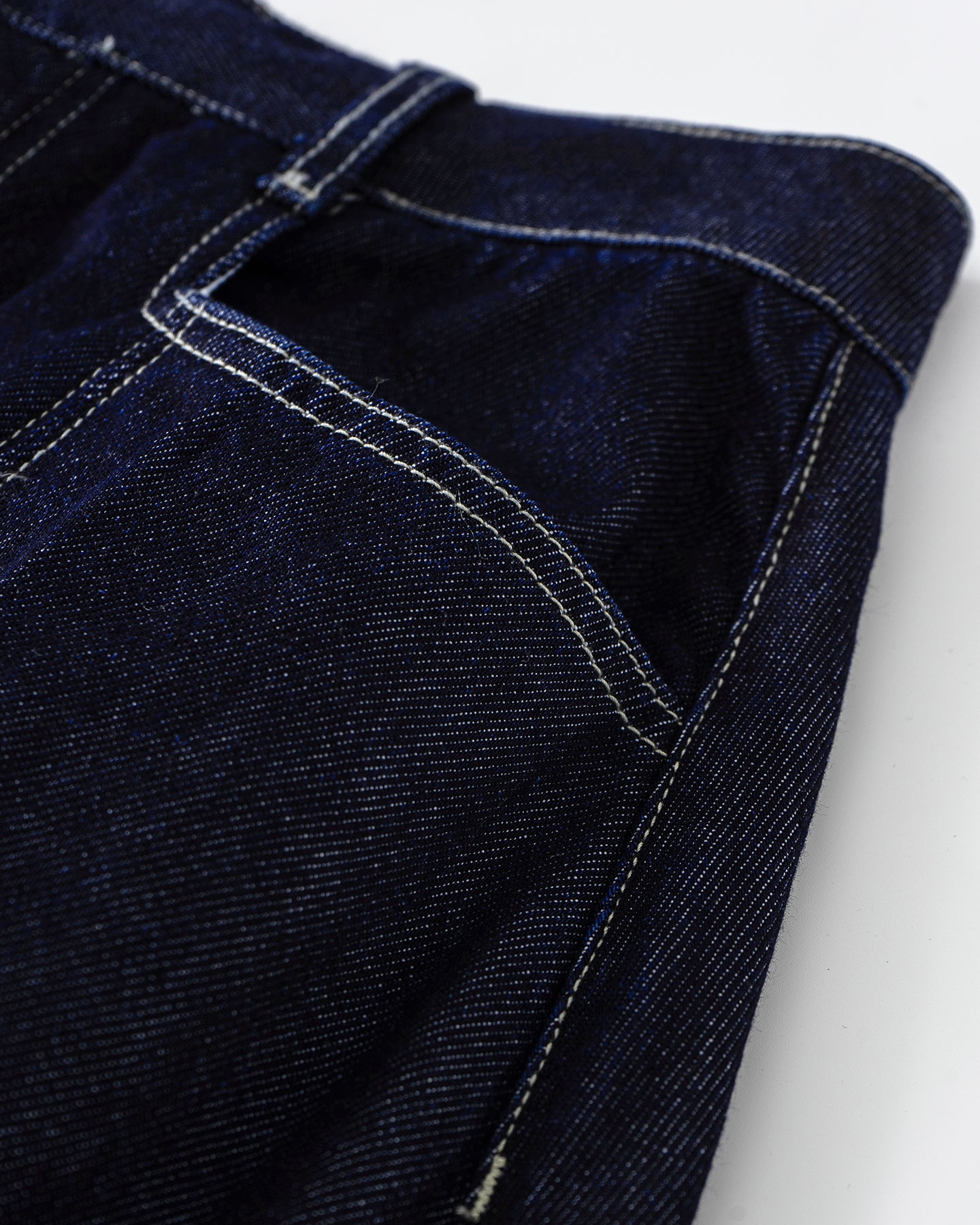 Cotton-Lyocell-Blend Vintage Denim Vest & Skirt