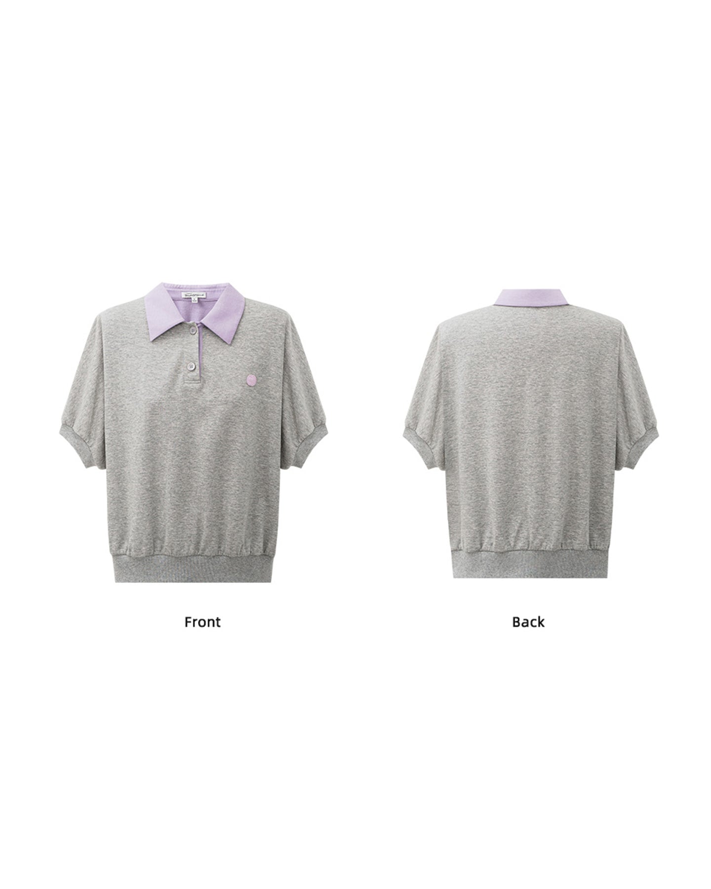 Cotton-Blend Turndown Collar Polo Shirt