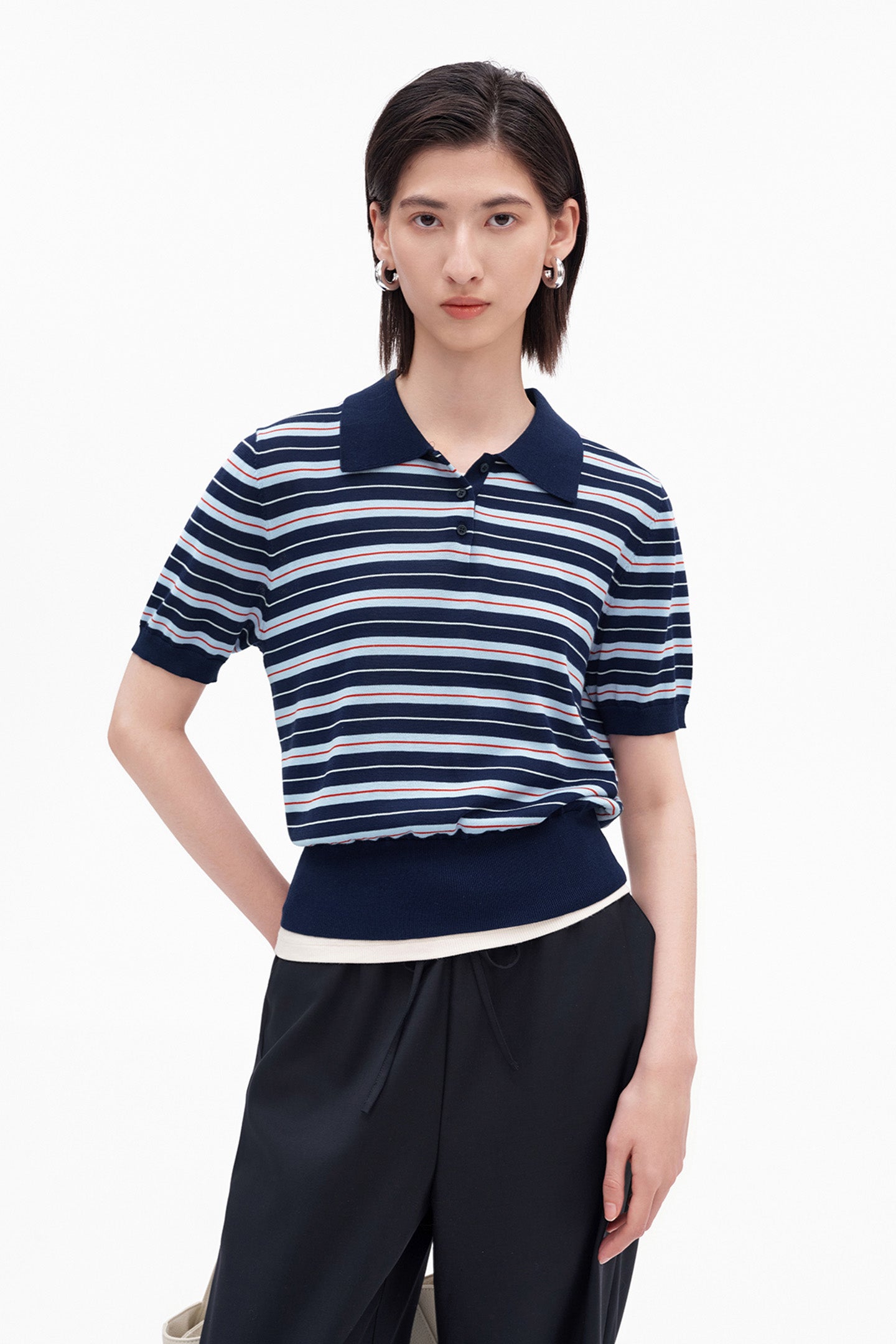 Striped Polo Shirt
