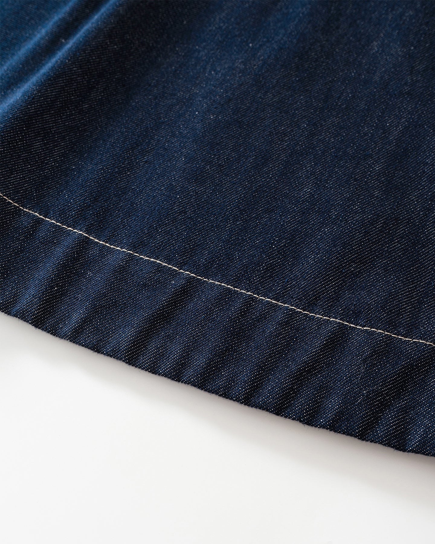 Retro Raw Denim-Style Sleeveless Dress