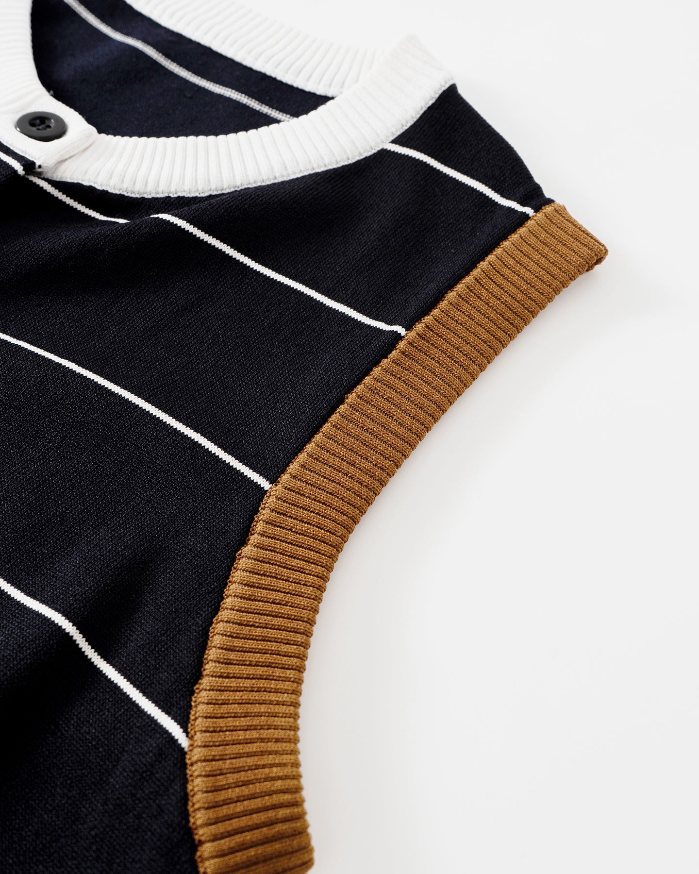 Classic Striped Sleeveless Dress