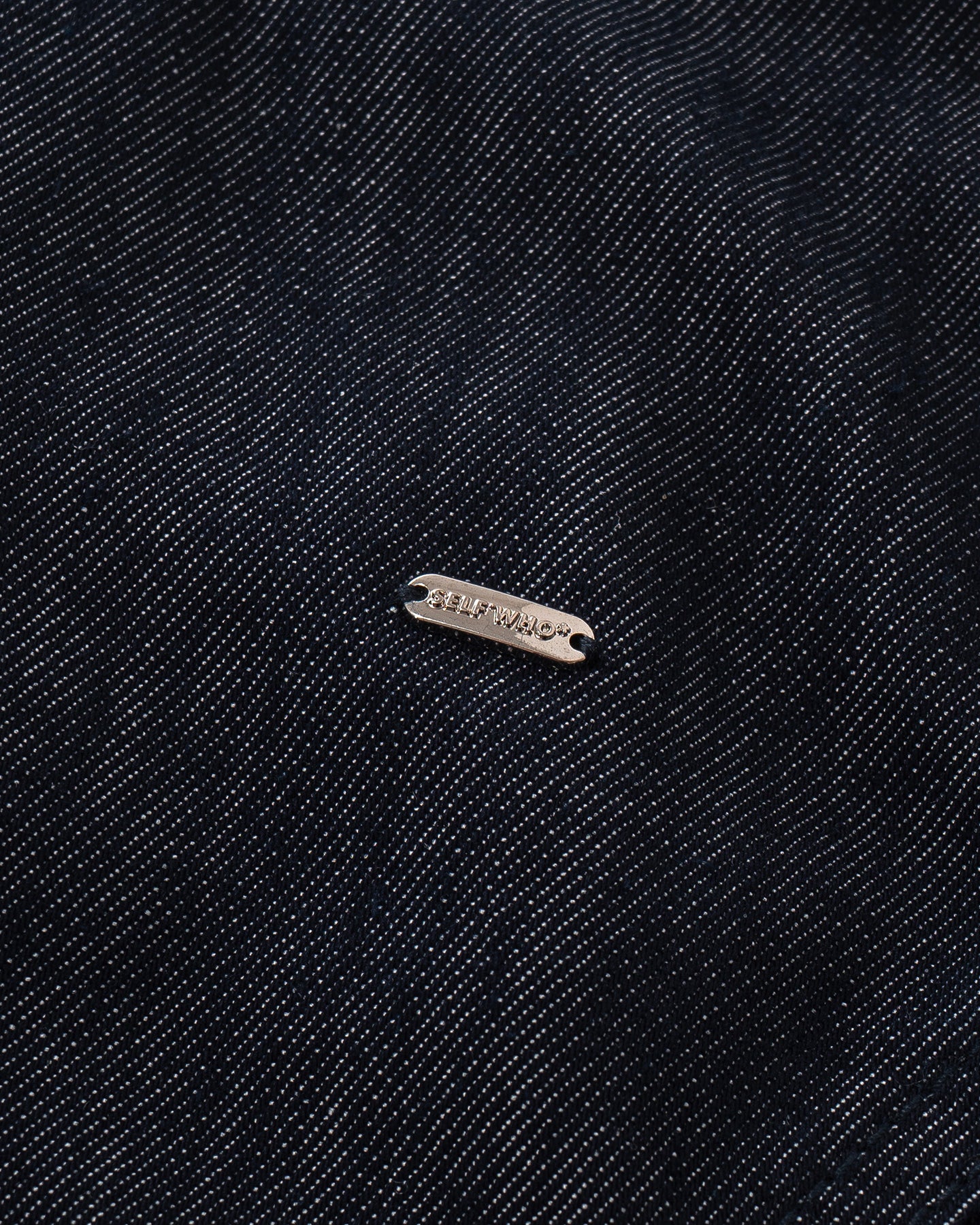 Tencel-Blend Vintage Raw Denim Blue Dress