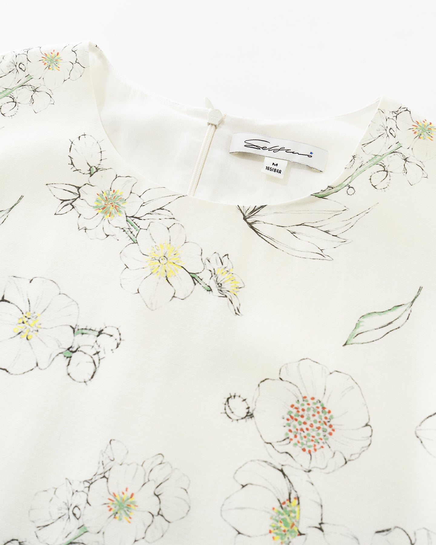 Printed Acetate-Blend Dress