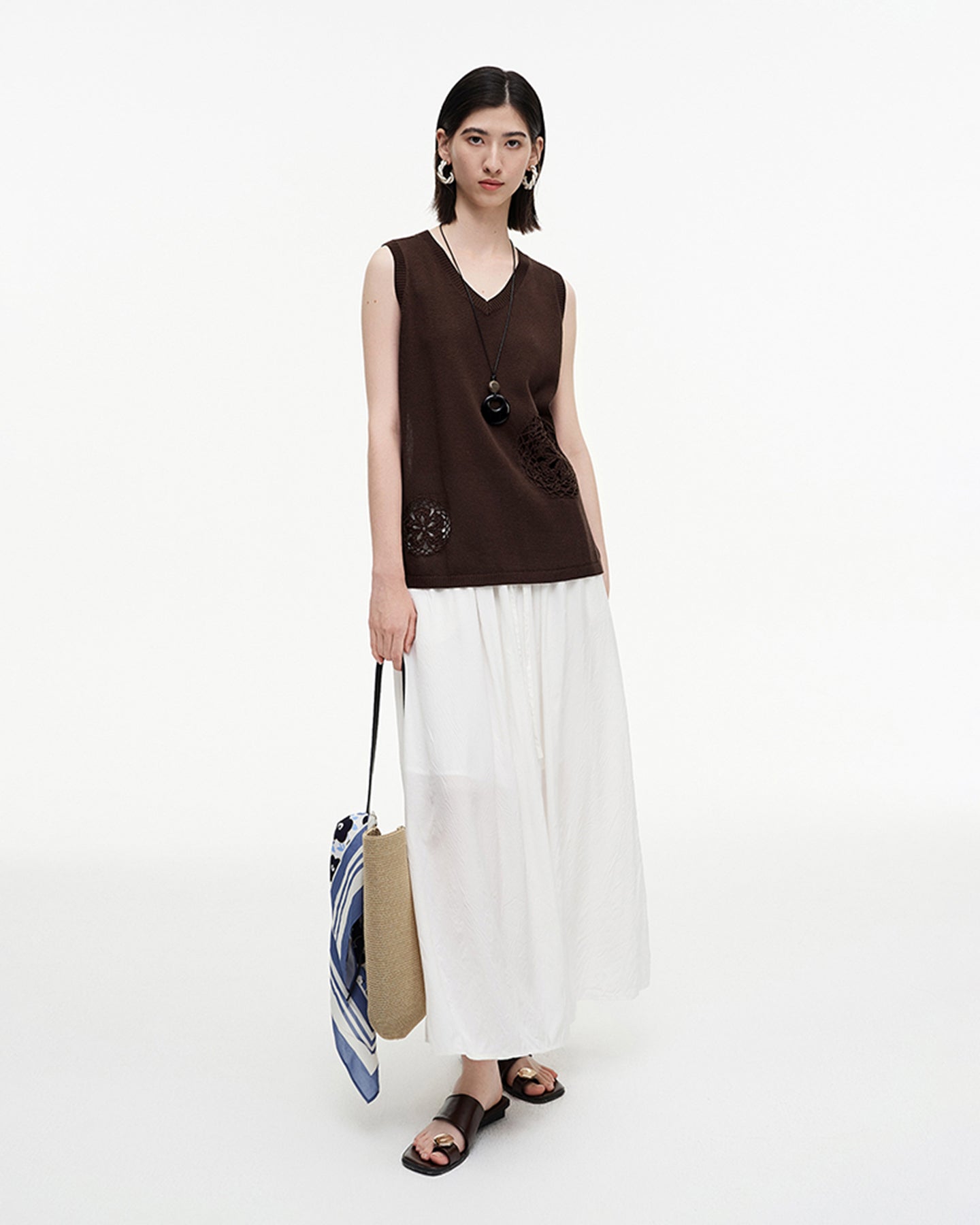 Selfwho Meconopsis Series Lyselle Vest & Skirt