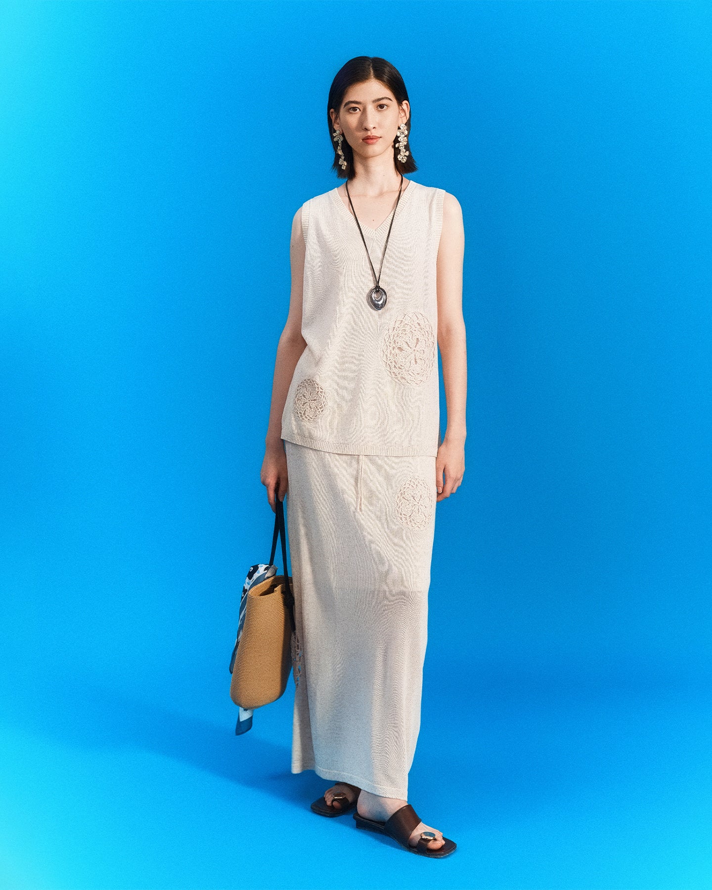 Selfwho Meconopsis Series Lyselle Vest & Skirt